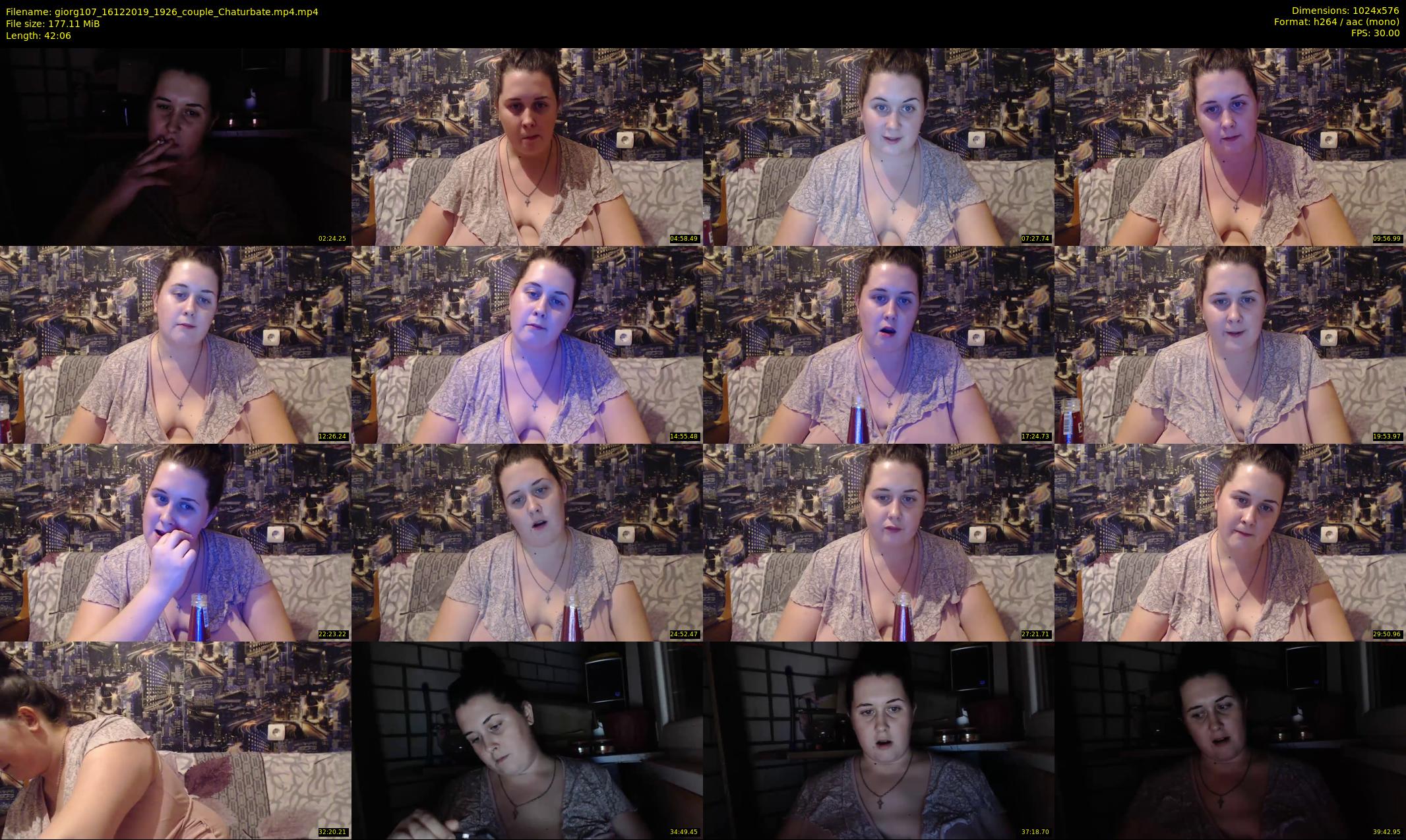 giorg107 — 43 minute Chaturbate couple cam show recording, 480p, Dec 16, 2019
