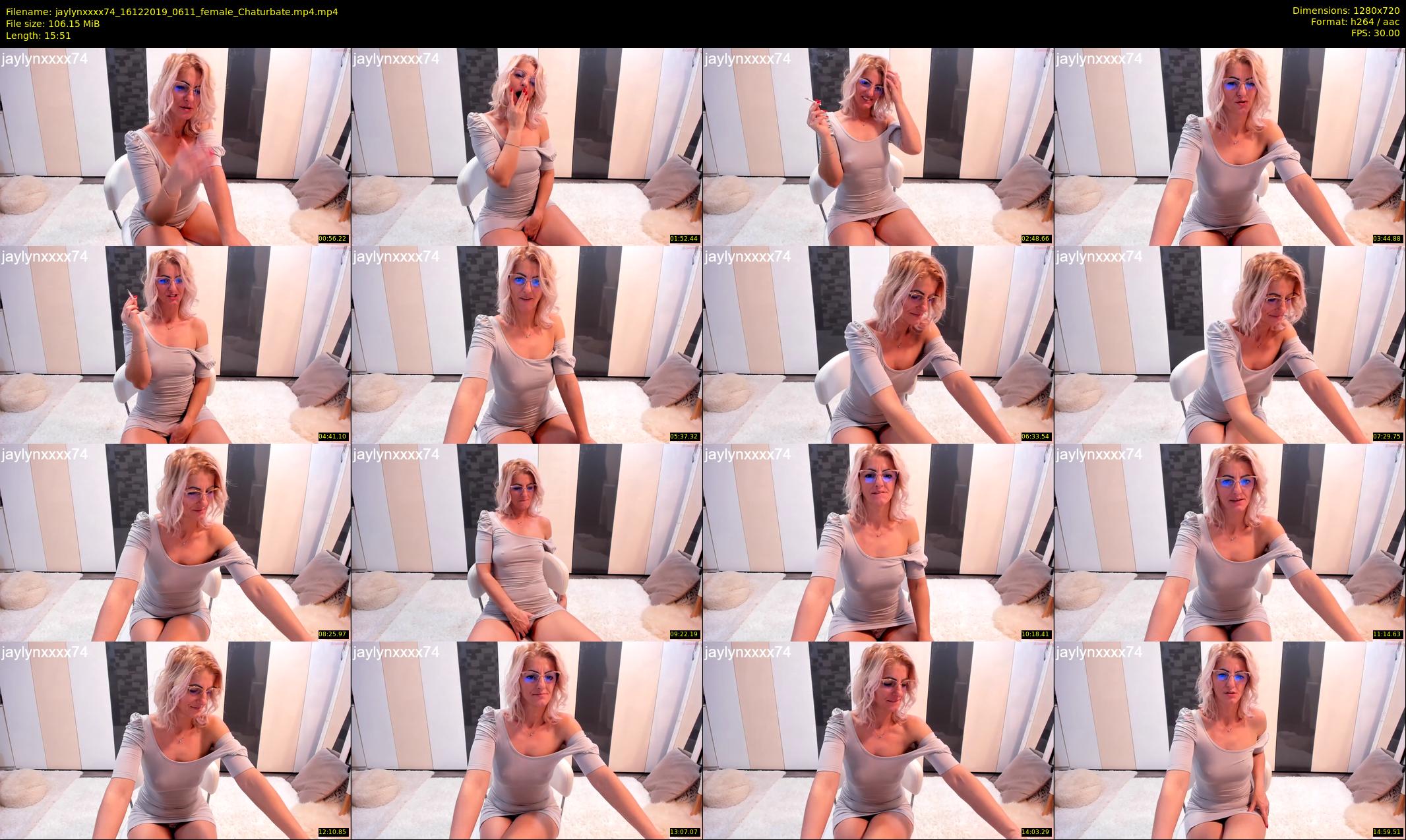 jaylynxxxx74 — 16 minute Chaturbate female cam show recording, 720p, Dec 16, 2019