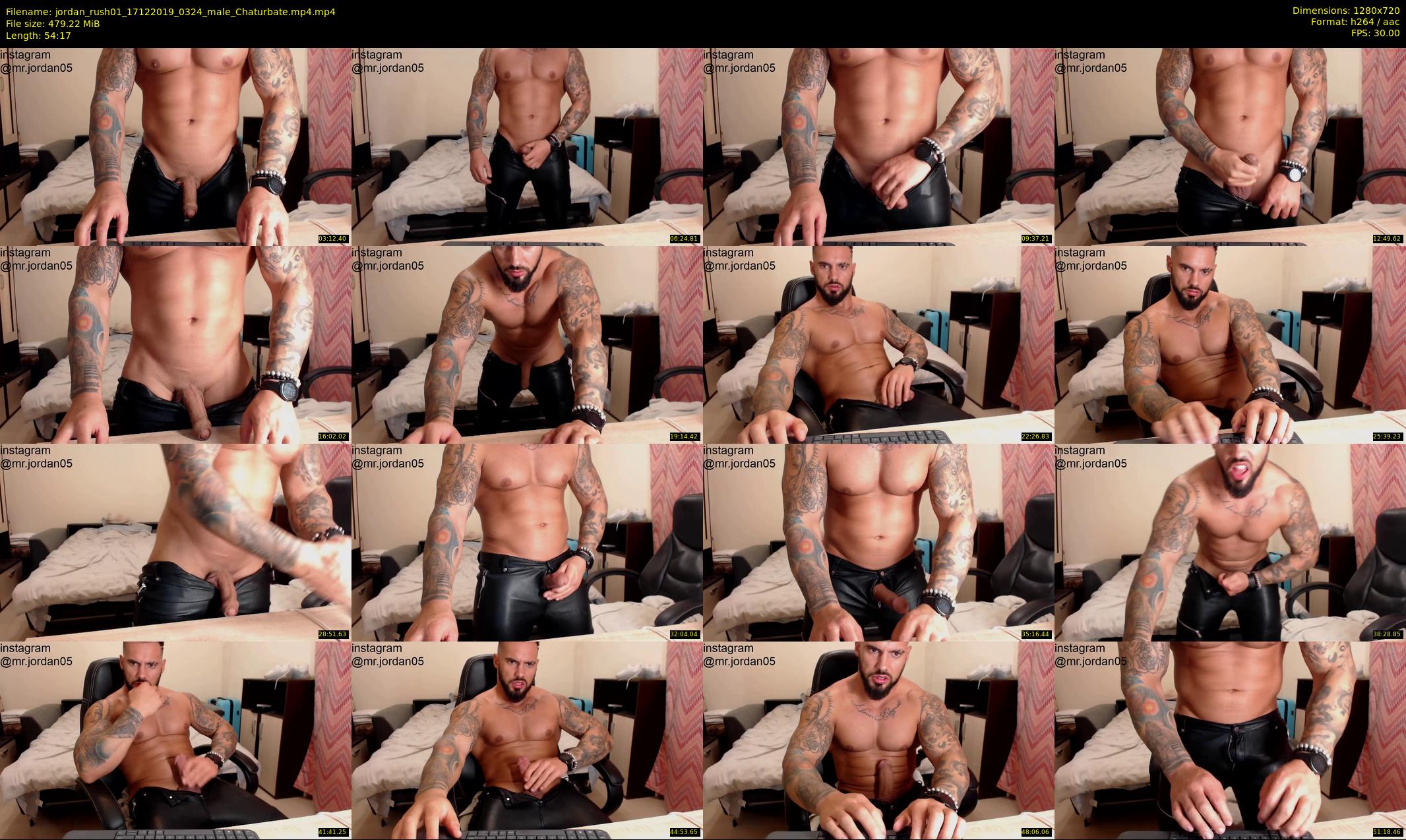 jordan_rush01 — 55 minute Chaturbate male cam show recording, 720p, Dec 17, 2019
