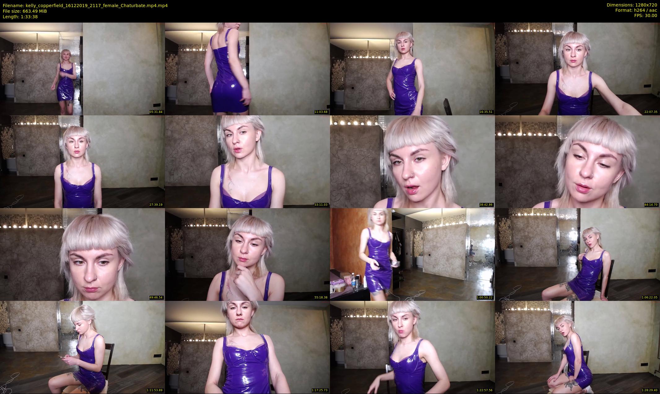 kelly_copperfield — 94 minute Chaturbate female cam show recording, 720p, Dec 16, 2019
