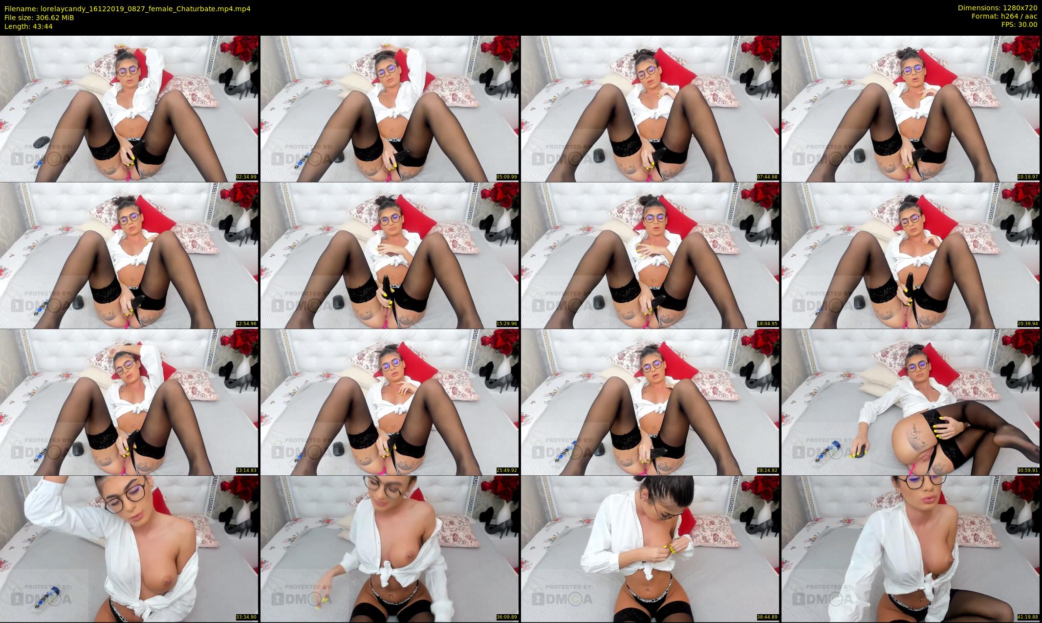 lorelaycandy — 44 minute Chaturbate female cam show recording, 720p, Dec 16, 2019