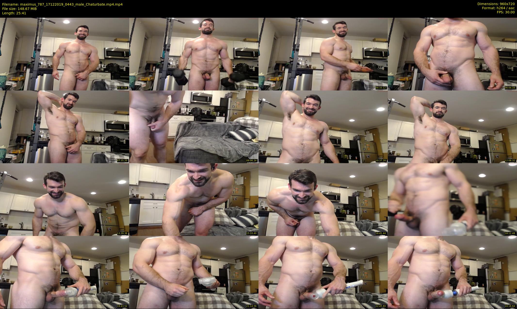 maximus_787 — 26 minute Chaturbate male cam show recording, 720p, Dec 17, 2019