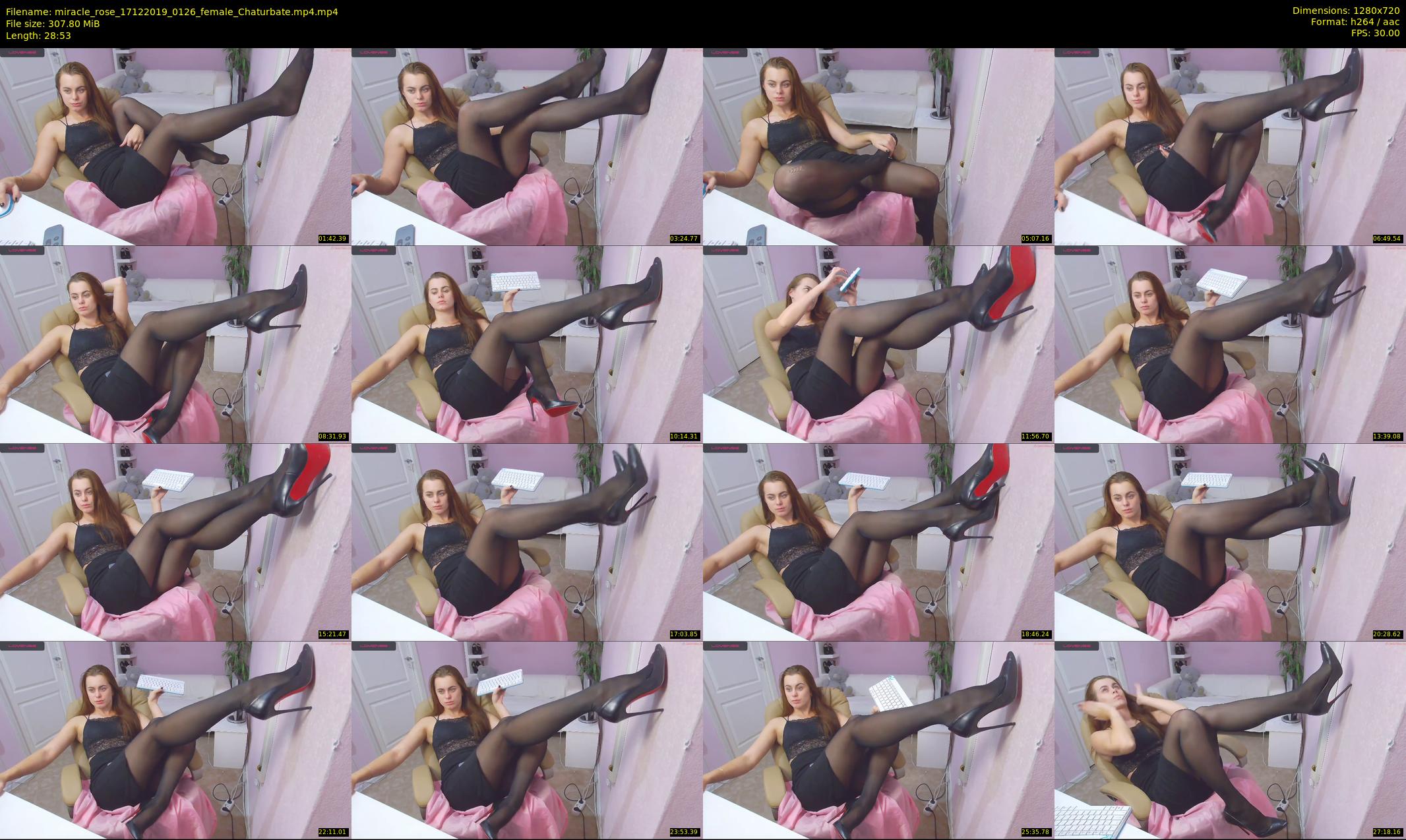 miracle_rose — 29 minute Chaturbate female cam show recording, 720p, Dec 17, 2019