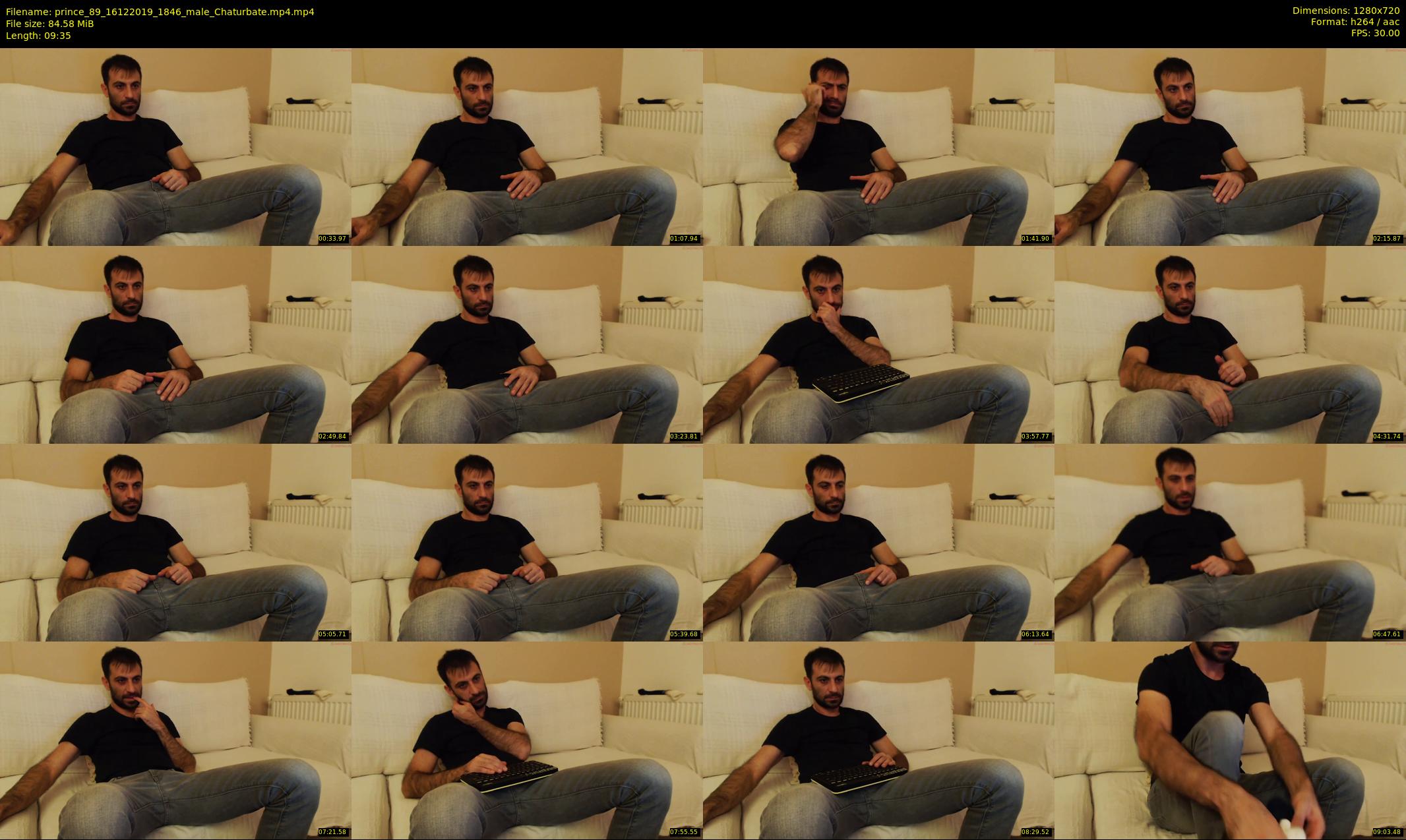 prince_89 — 10 minute Chaturbate male cam show recording, 720p, Dec 16, 2019