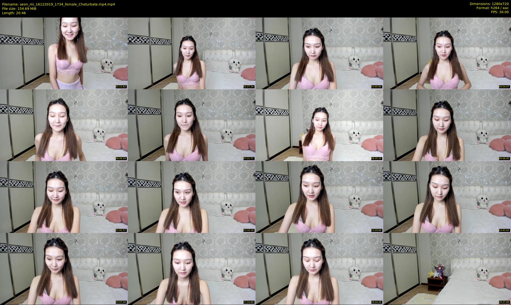 seon_mi — 21 minute Chaturbate female cam show recording, 720p, Dec 16, 2019