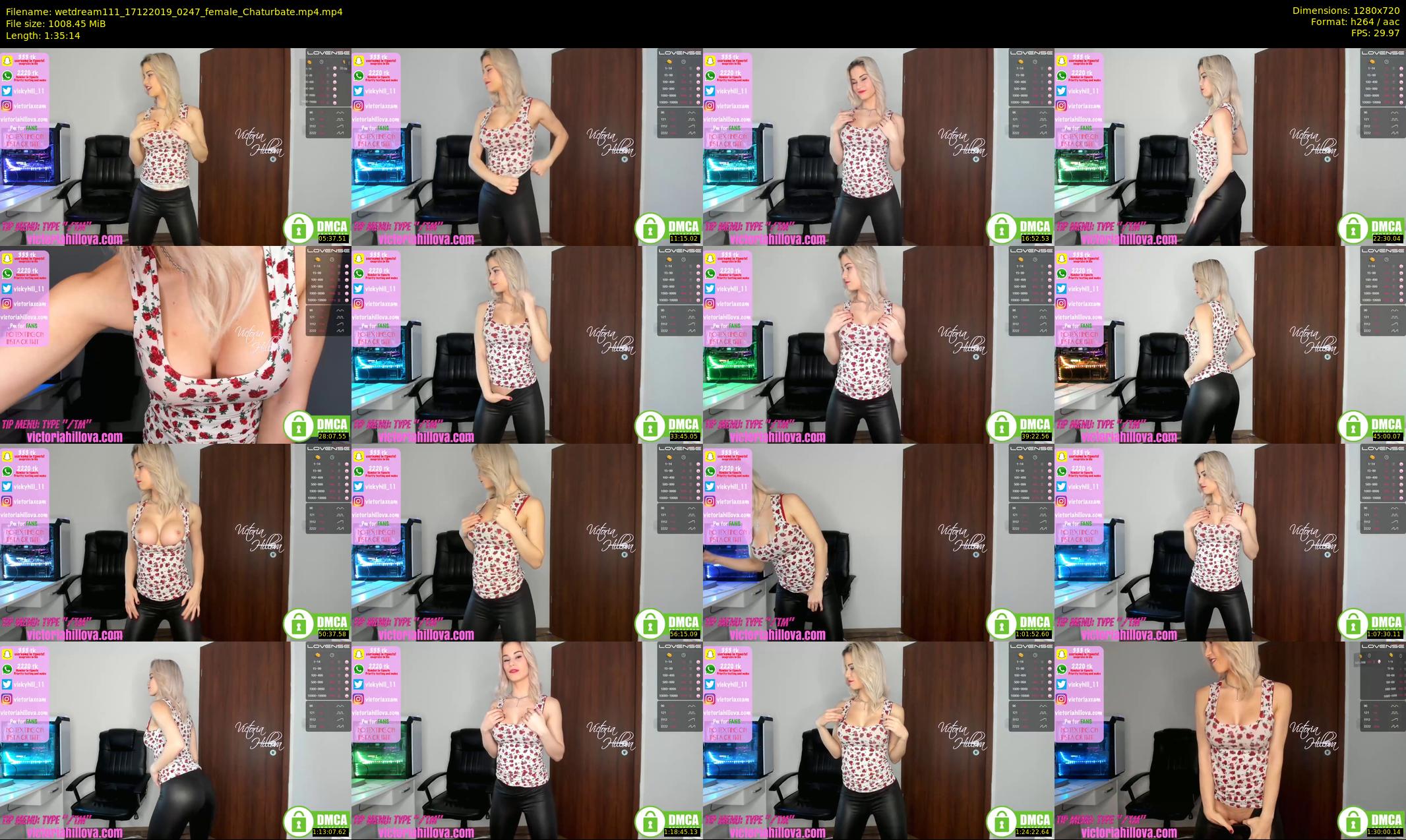wetdream111 — 96 minute Chaturbate couple cam show recording, 720p, Dec 17, 2019
