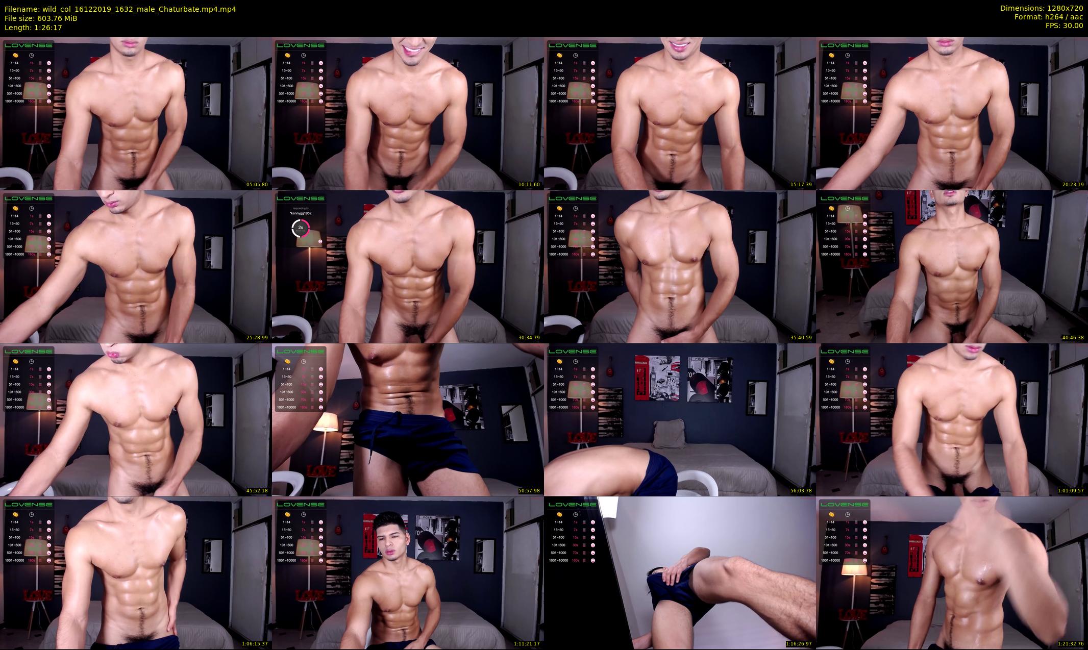 wild_col — 87 minute Chaturbate male cam show recording, 720p, Dec 16, 2019