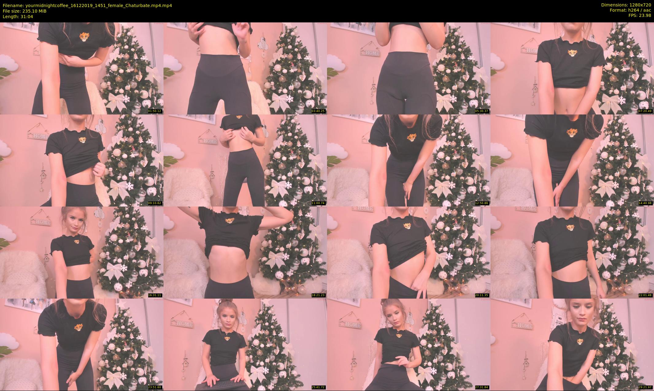 yourmidnightcoffee — 32 minute Chaturbate female cam show recording, 720p, Dec 16, 2019