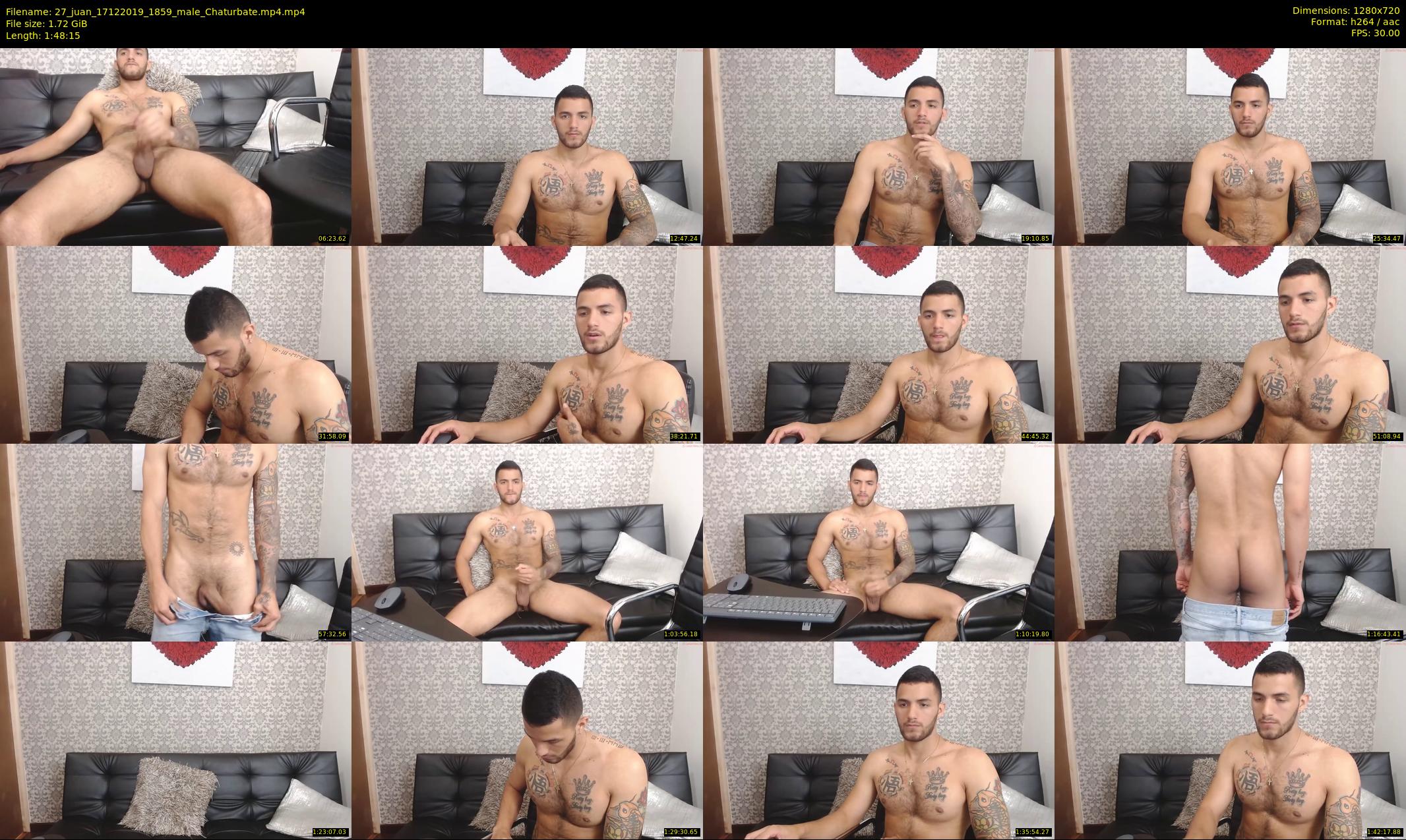 27_juan — 109 minute Chaturbate male cam show recording, 720p, Dec 17, 2019