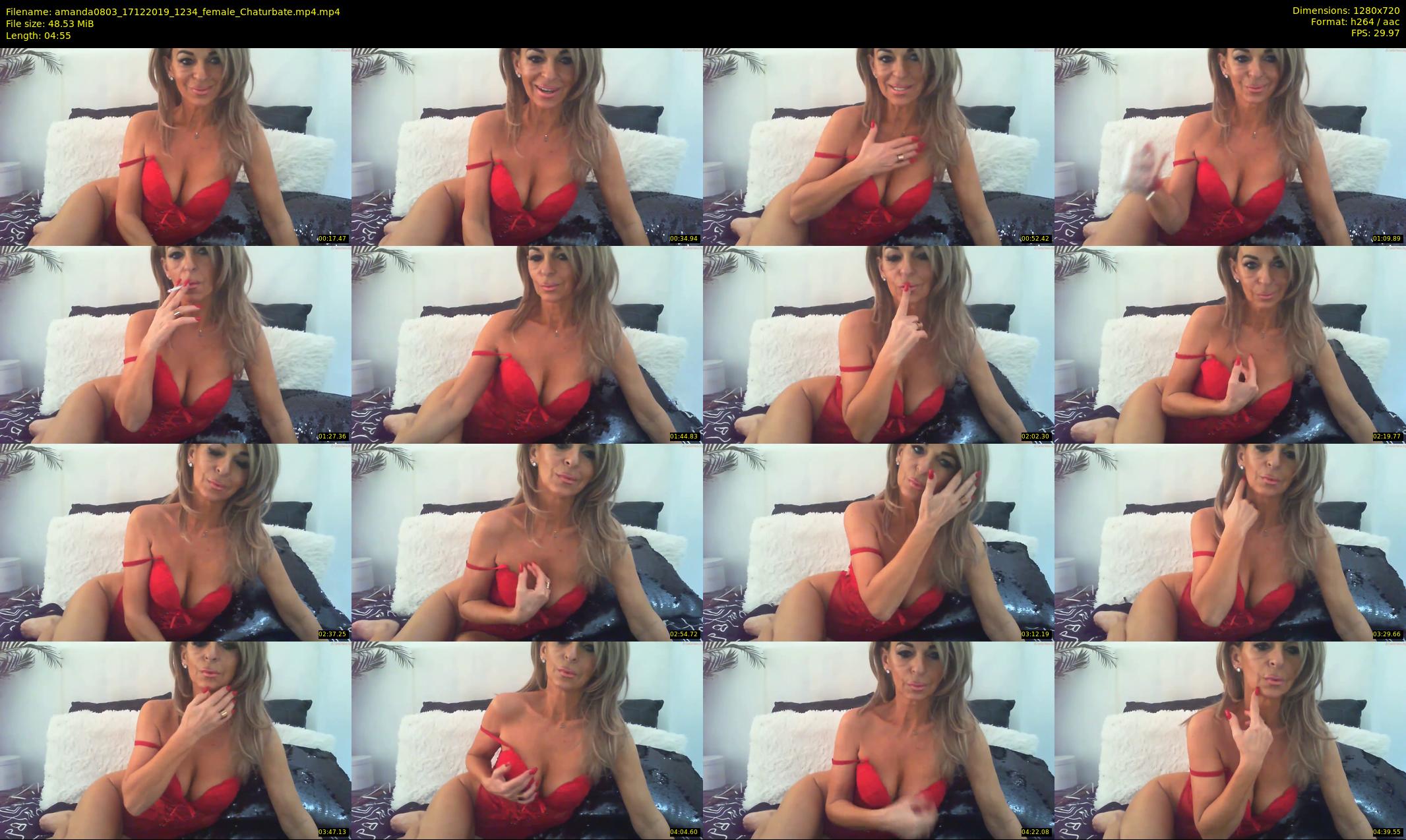 amanda0803 — 5 minute Chaturbate female cam show recording, 720p, Dec 17, 2019