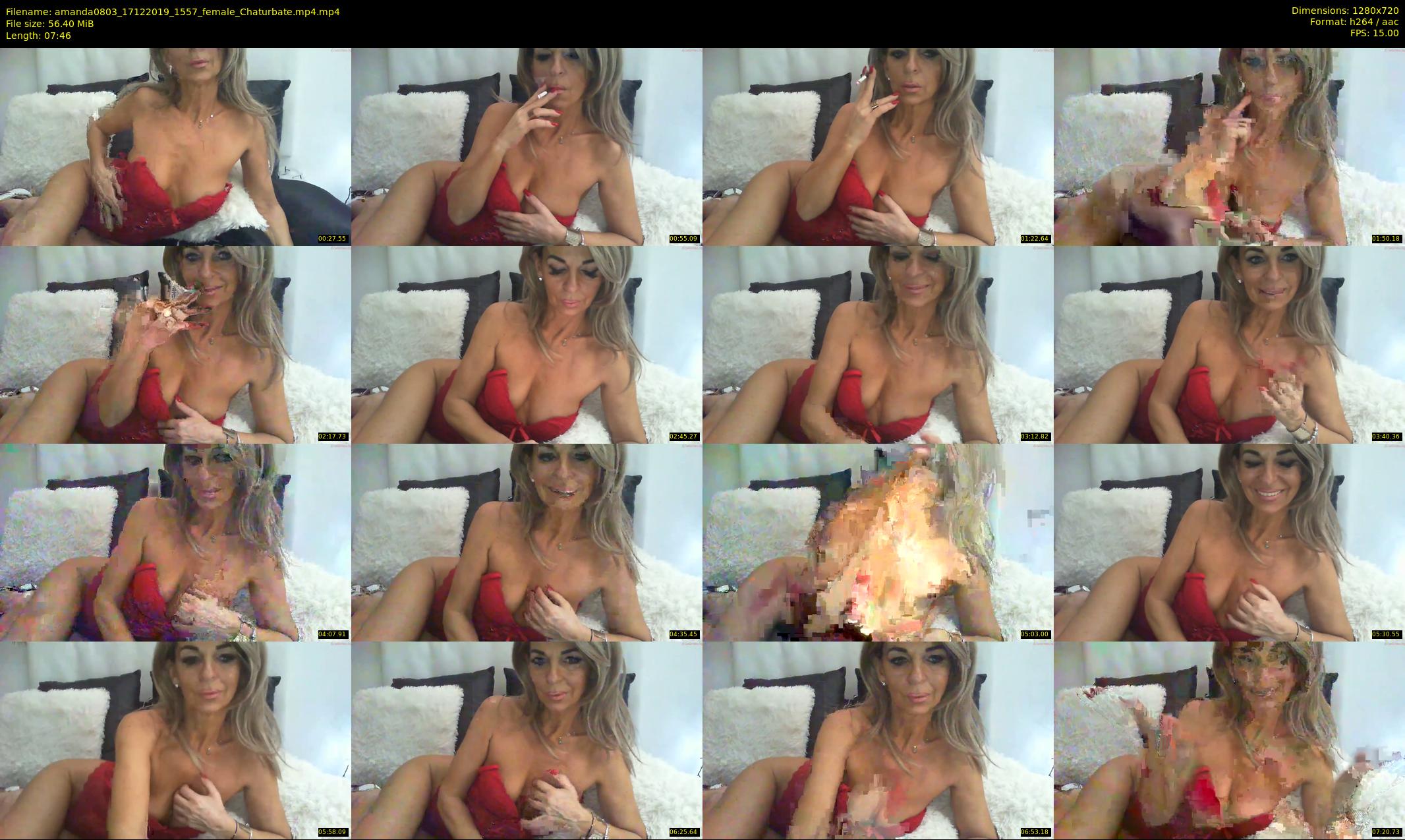 amanda0803 — 8 minute Chaturbate female cam show recording, 720p, Dec 17, 2019