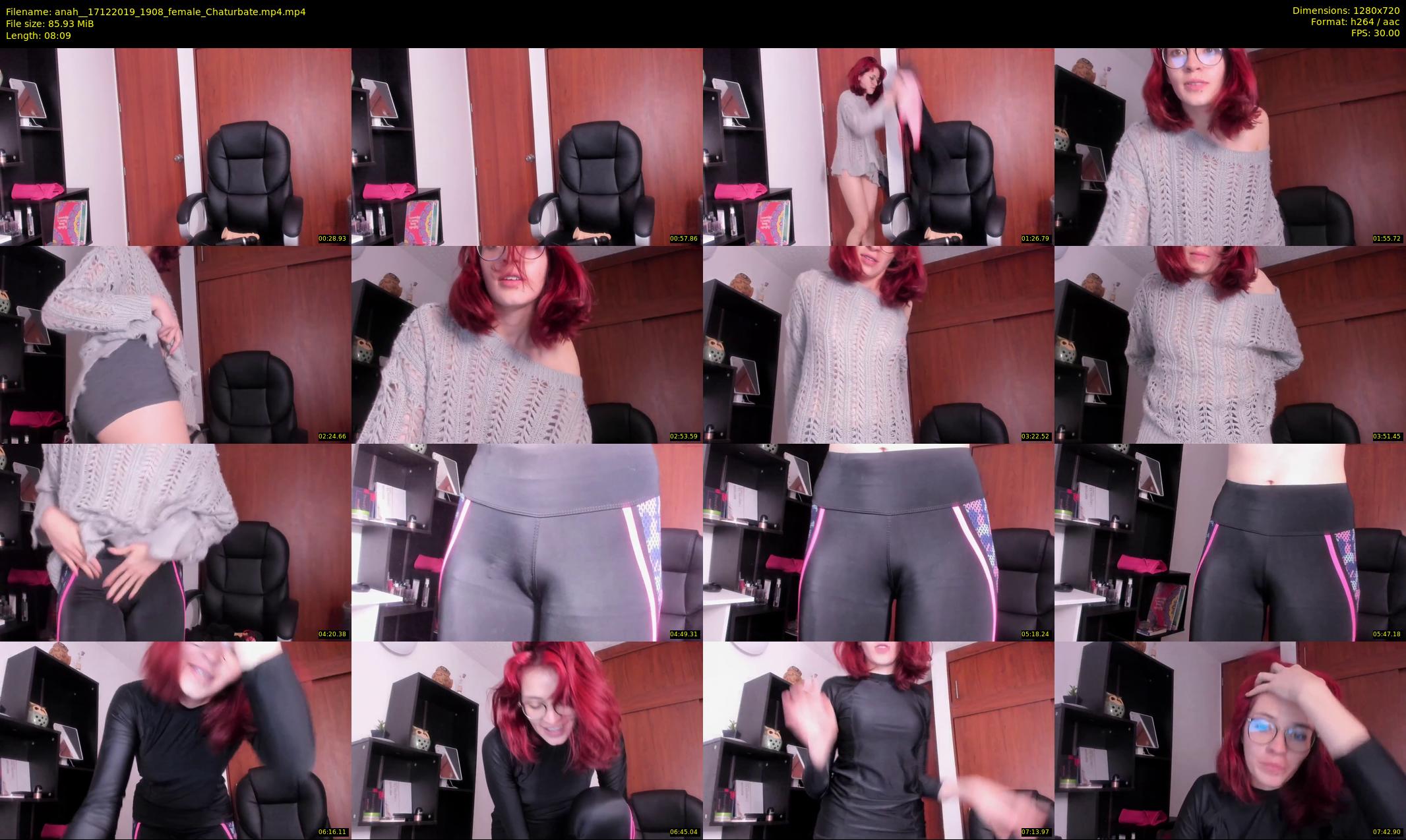anah_ — 9 minute Chaturbate female cam show recording, 720p, Dec 17, 2019