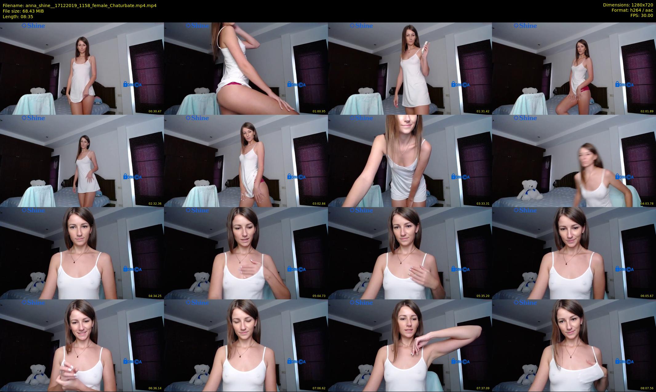 anna_shine_ — 9 minute Chaturbate female cam show recording, 720p, Dec 17, 2019