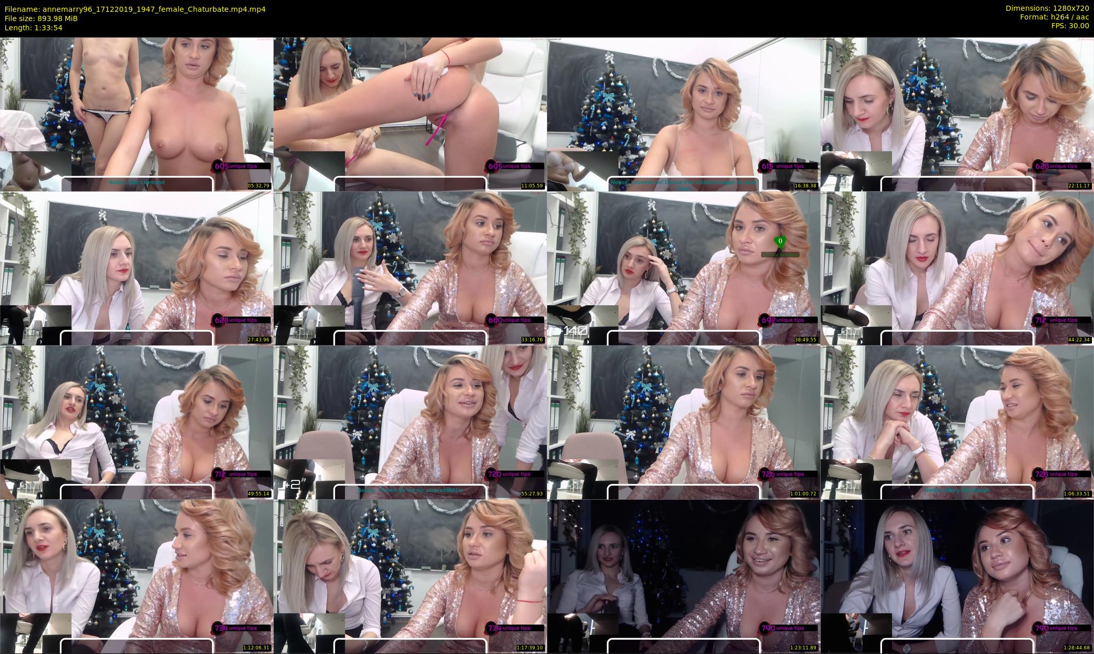 annemarry96 — 94 minute Chaturbate female cam show recording, 720p, Dec 17, 2019