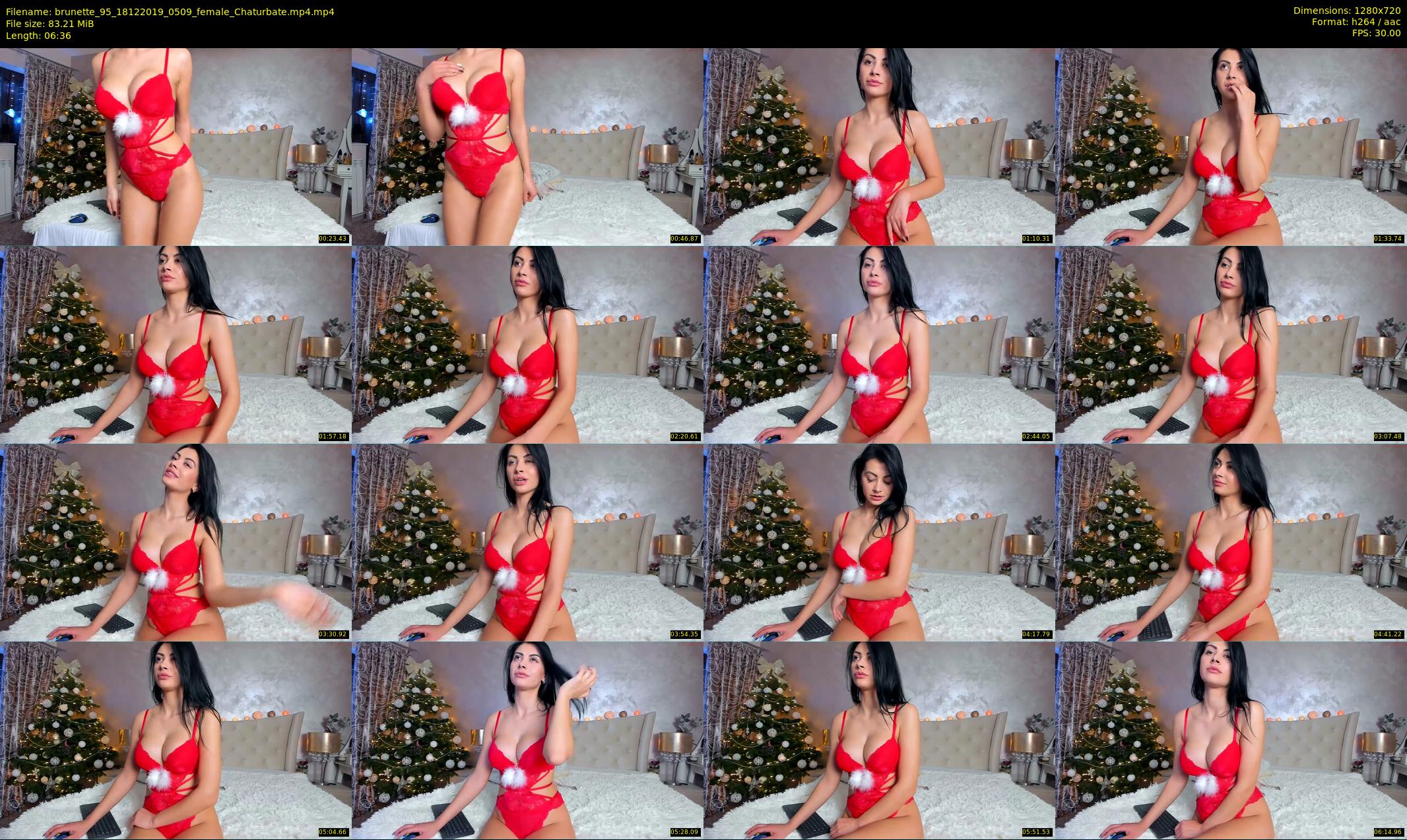 brunette_95 — 7 minute Chaturbate female cam show recording, 720p, Dec 18, 2019