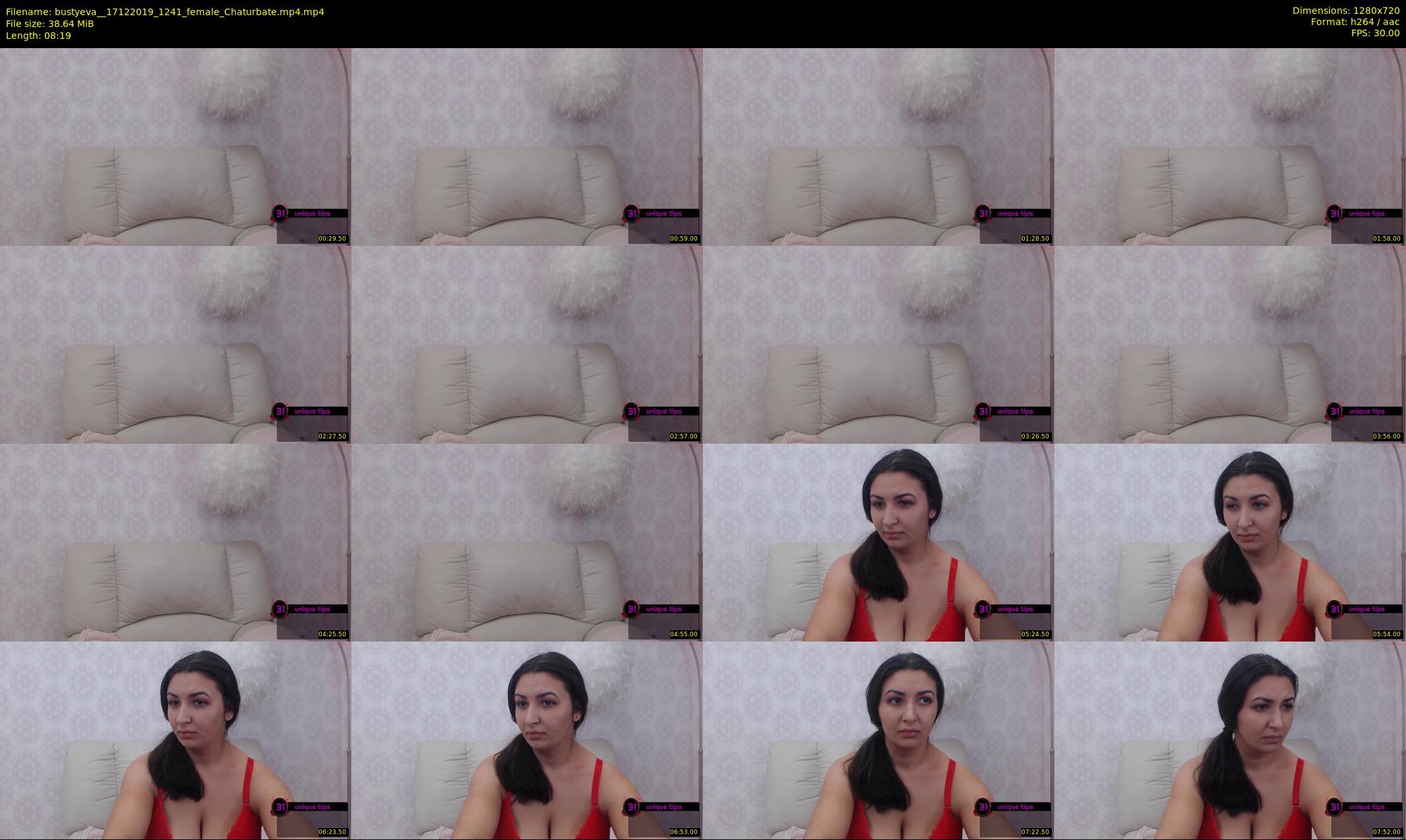 bustyeva_ — 9 minute Chaturbate female cam show recording, 720p, Dec 17, 2019