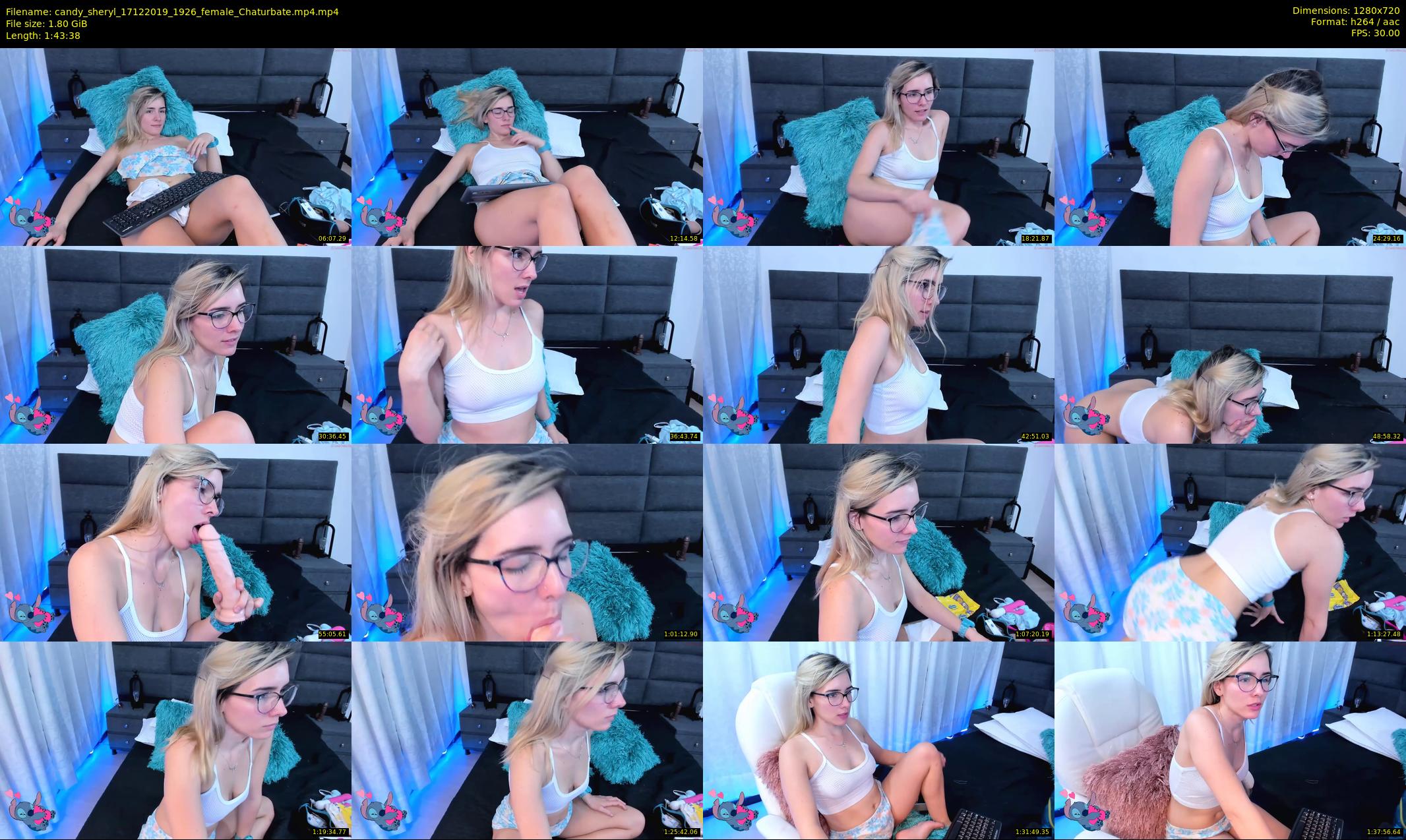 candy_sheryl — 104 minute Chaturbate female cam show recording, 720p, Dec 17, 2019