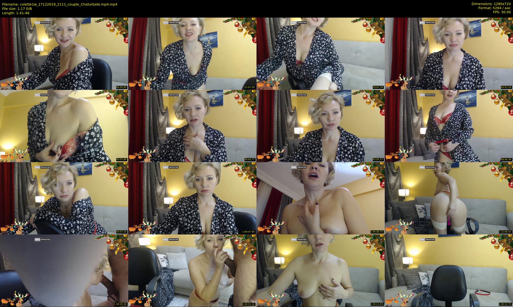 colette1w — 102 minute Chaturbate female cam show recording, 720p, Dec 17, 2019