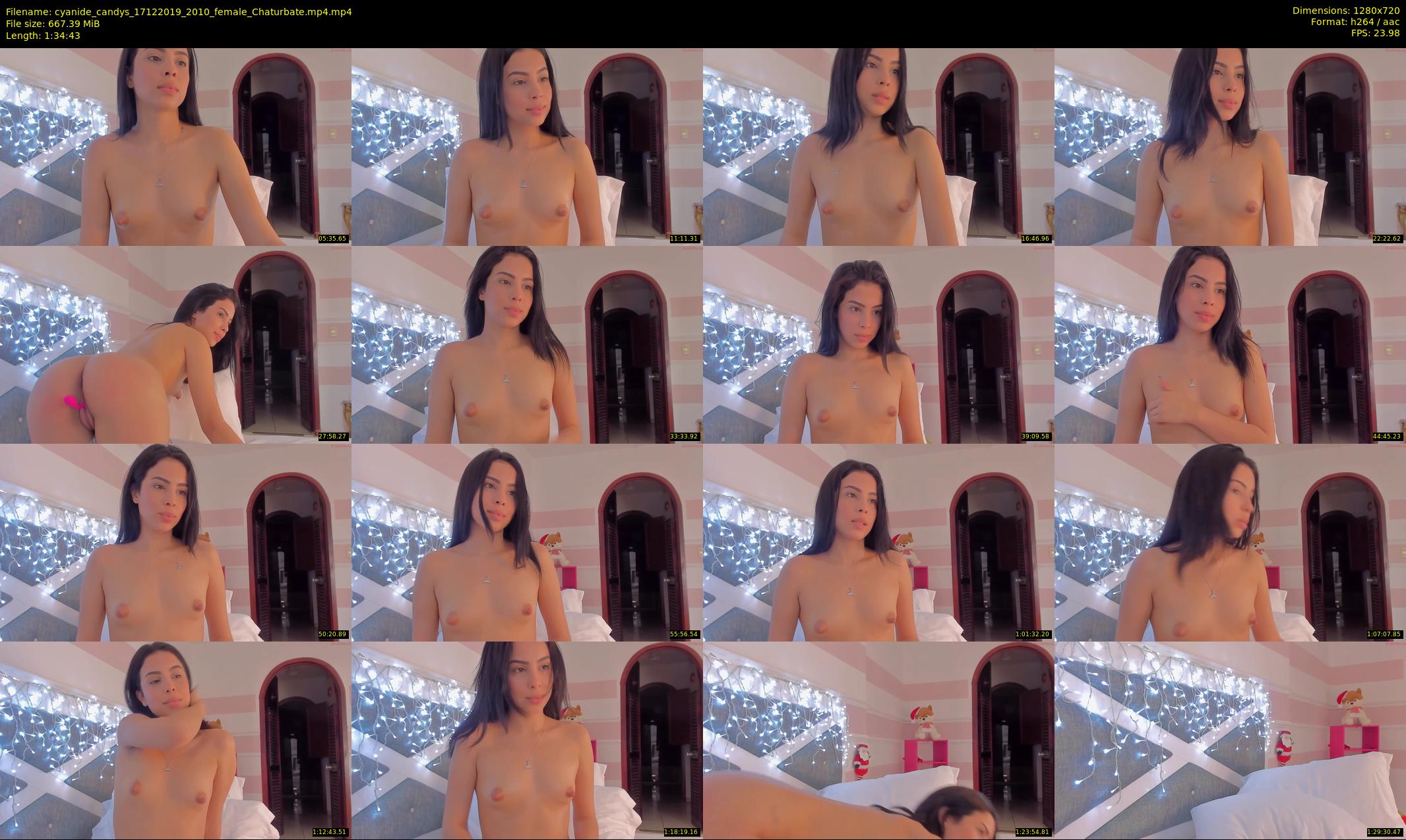 cyanide_candys — 95 minute Chaturbate female cam show recording, 720p, Dec 17, 2019