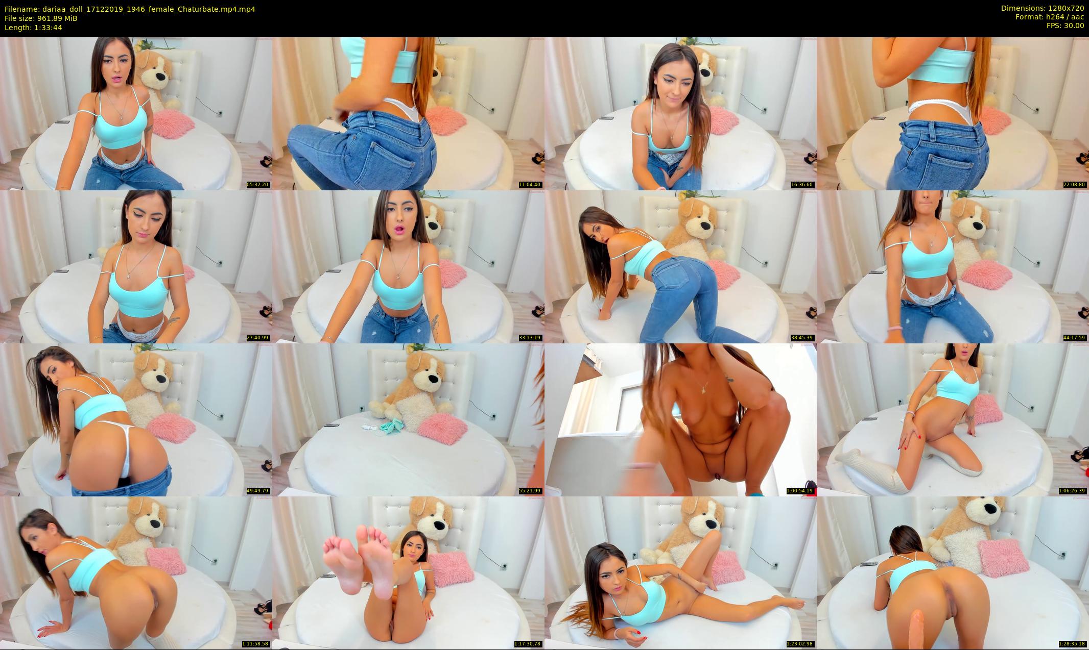 dariaa_doll — 94 minute Chaturbate female cam show recording, 720p, Dec 17, 2019