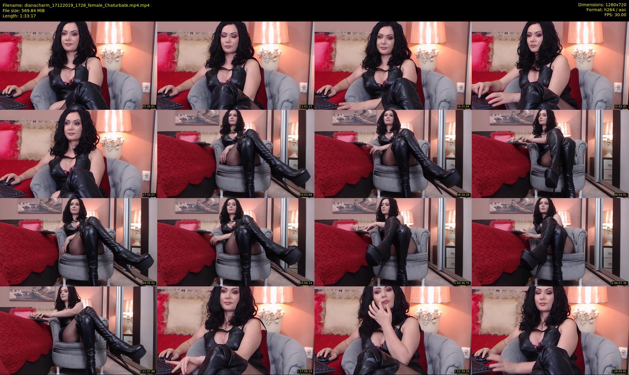 dianacharm — 94 minute Chaturbate female cam show recording, 720p, Dec 17, 2019