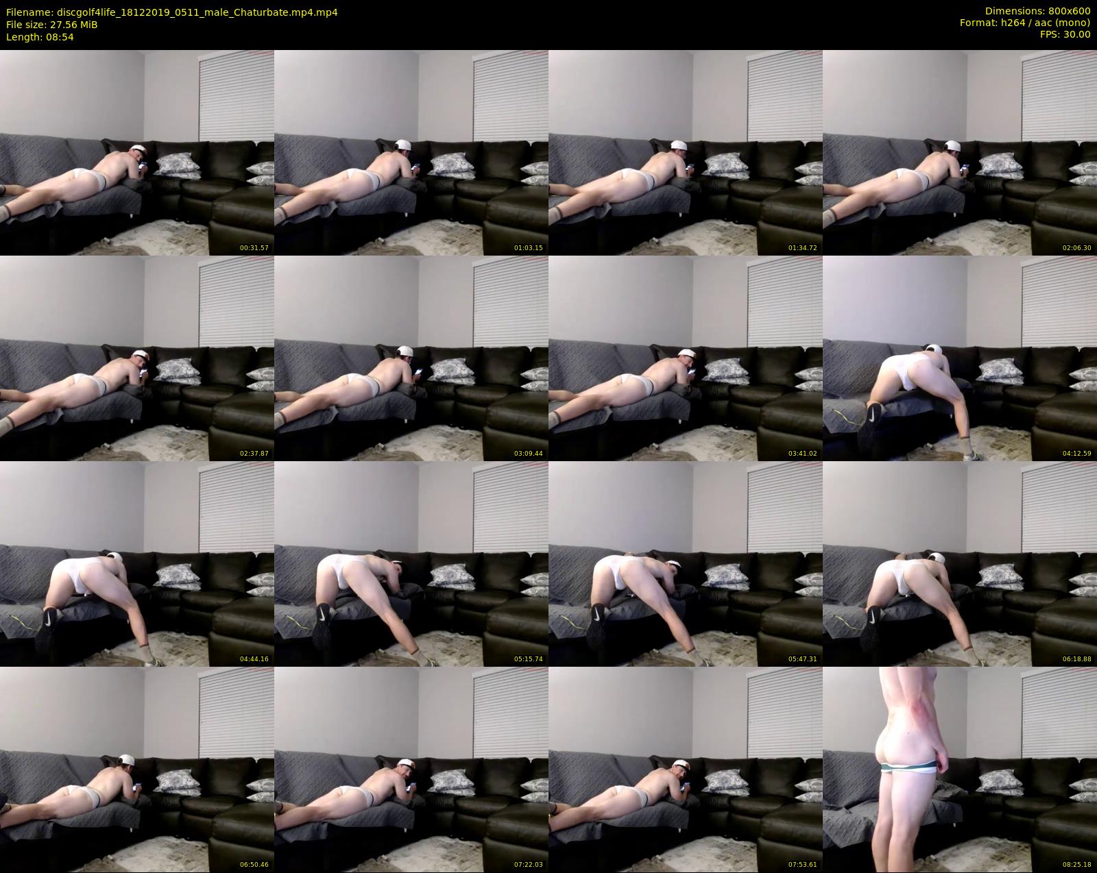 discgolf4life — 9 minute Chaturbate male cam show recording, 480p, Dec 18, 2019
