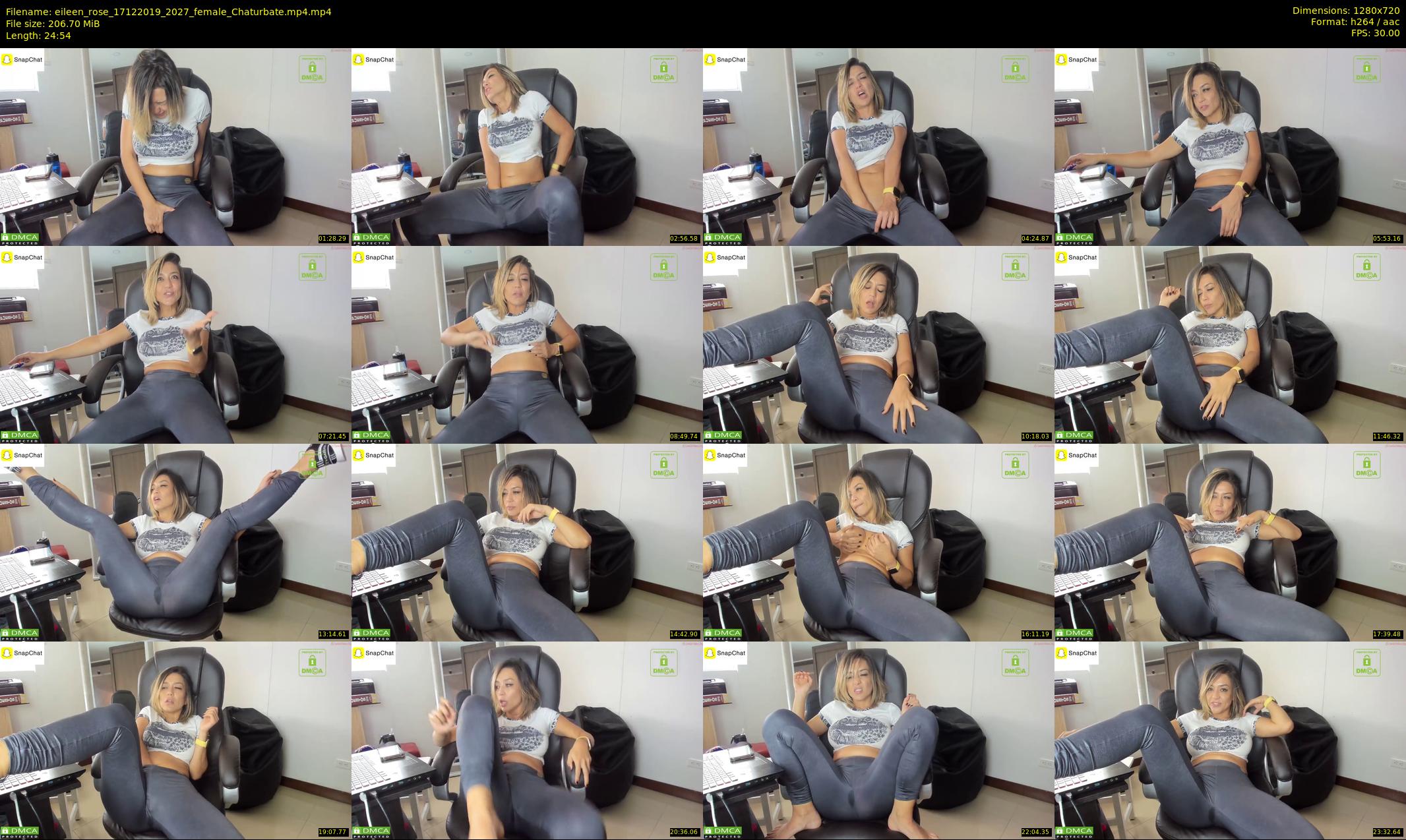 eileen_rose — 25 minute Chaturbate female cam show recording, 720p, Dec 17, 2019
