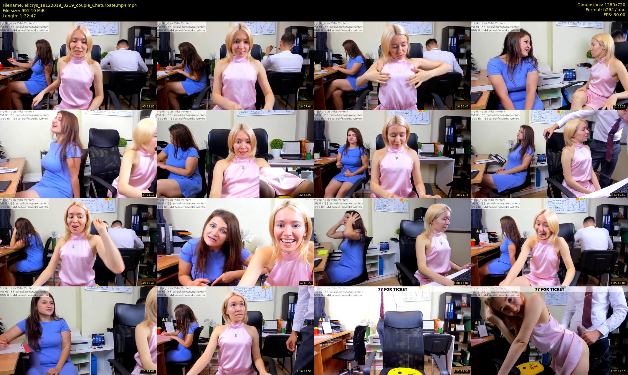 ellcrys — 93 minute Chaturbate couple cam show recording, 720p, Dec 18, 2019