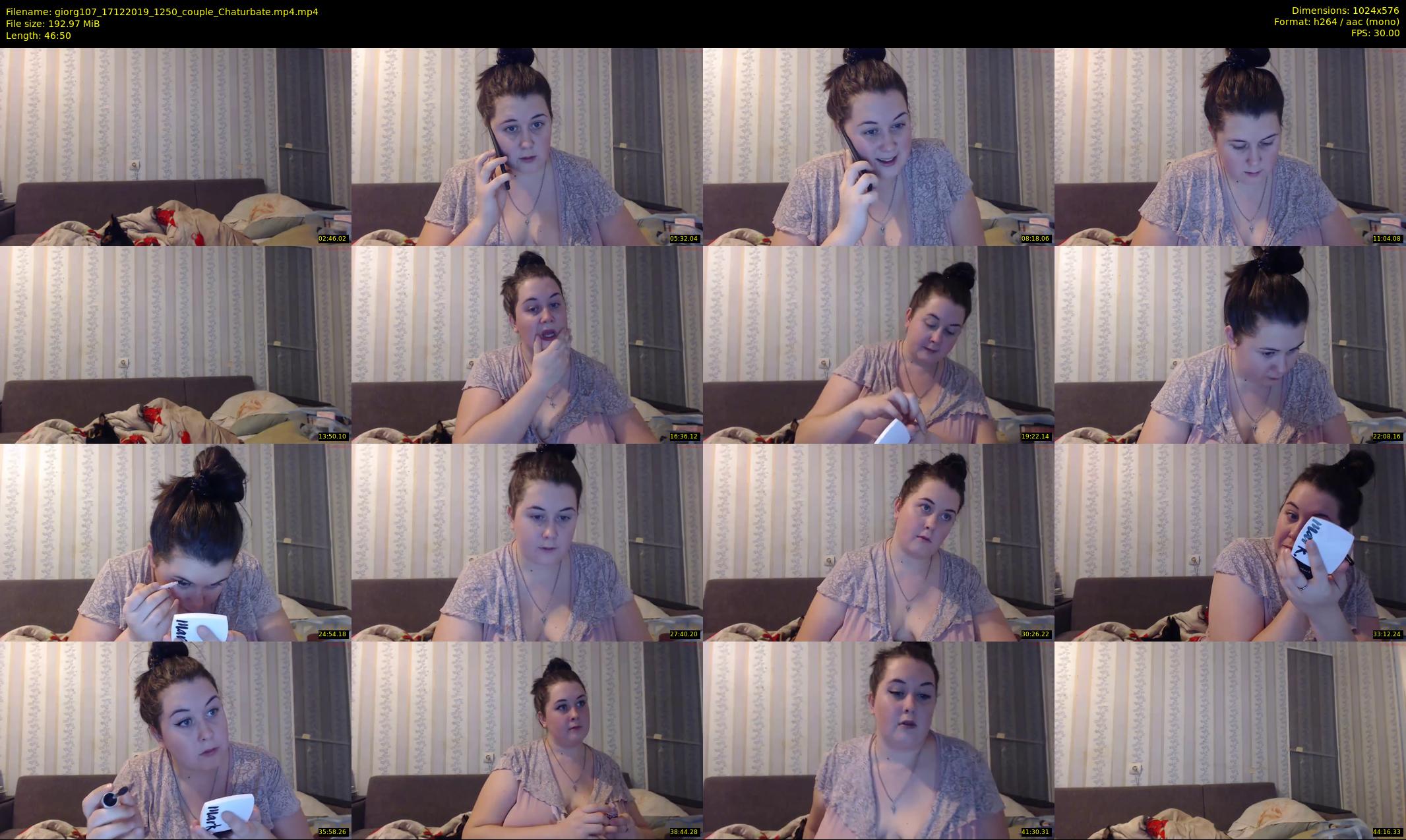 giorg107 — 47 minute Chaturbate couple cam show recording, 480p, Dec 17, 2019