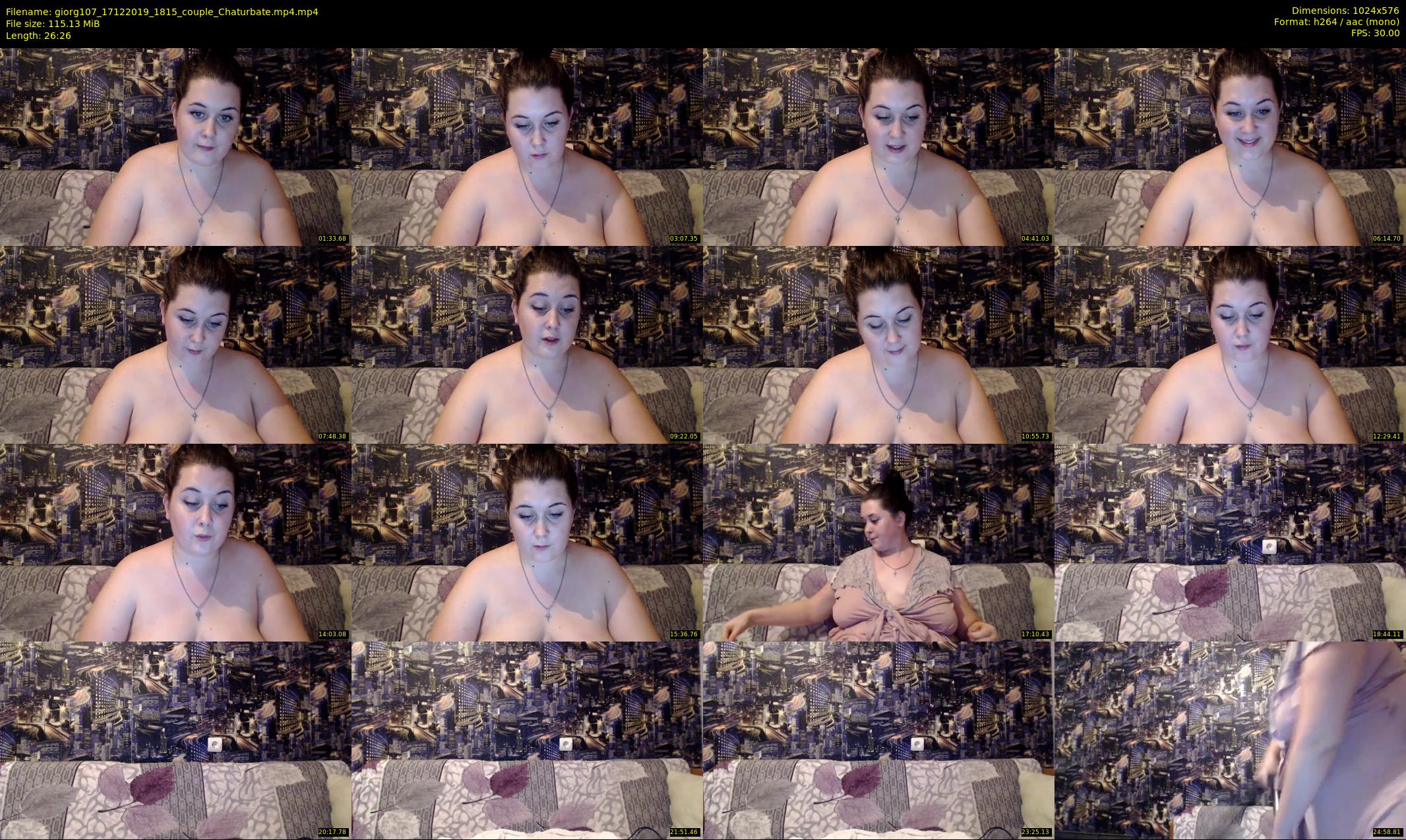 giorg107 — 27 minute Chaturbate couple cam show recording, 480p, Dec 17, 2019