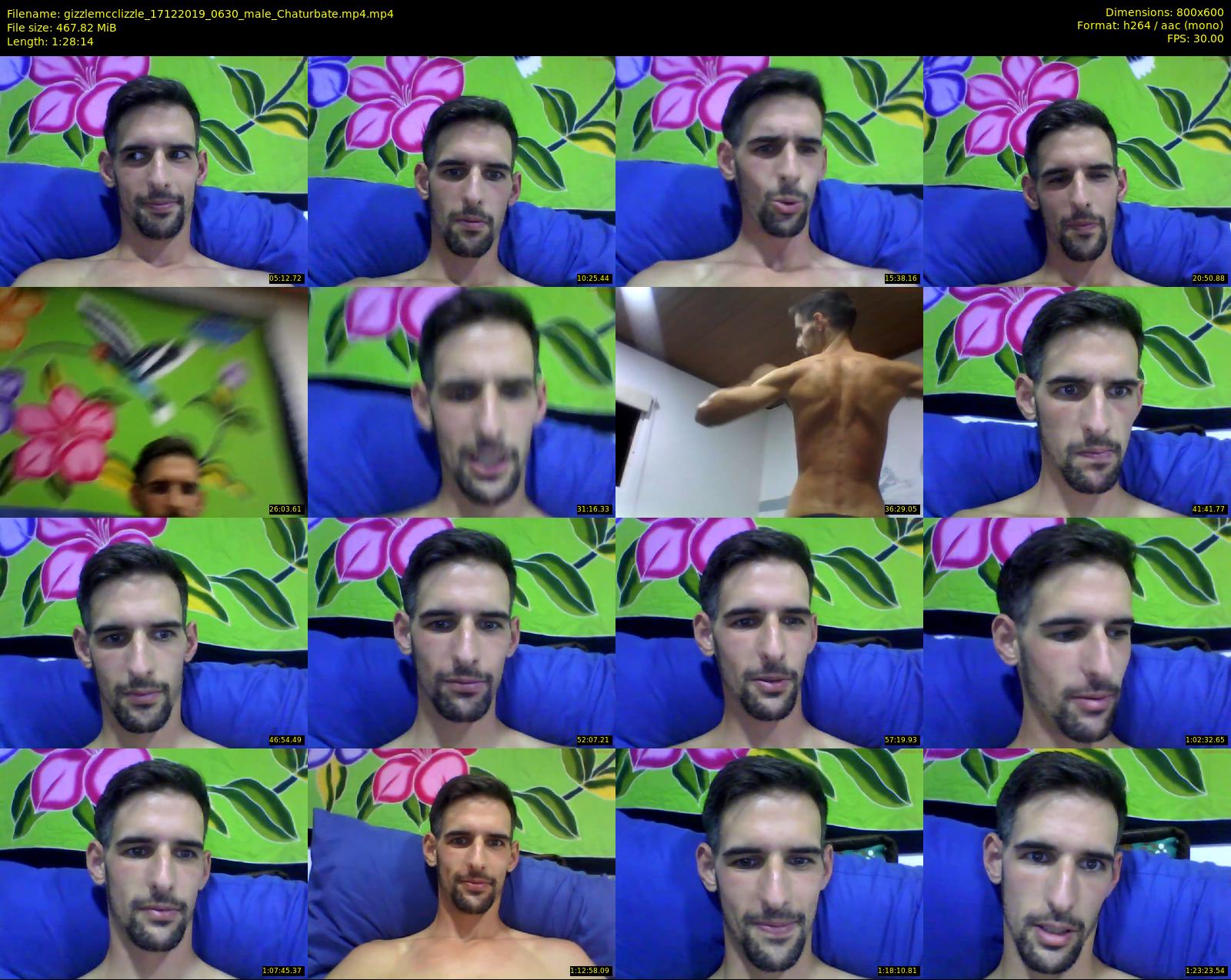 gizzlemcclizzle — 89 minute Chaturbate male cam show recording, 480p, Dec 17, 2019