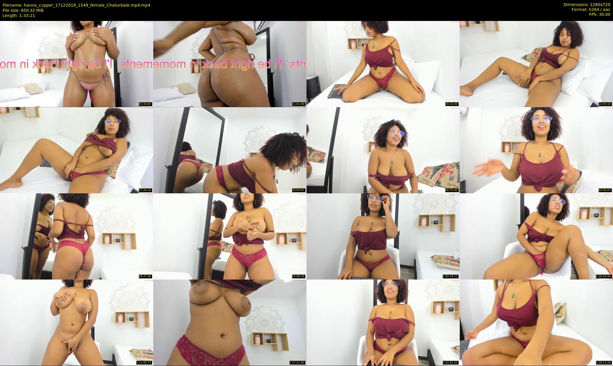 hanna_cupper — 94 minute Chaturbate female cam show recording, 720p, Dec 17, 2019
