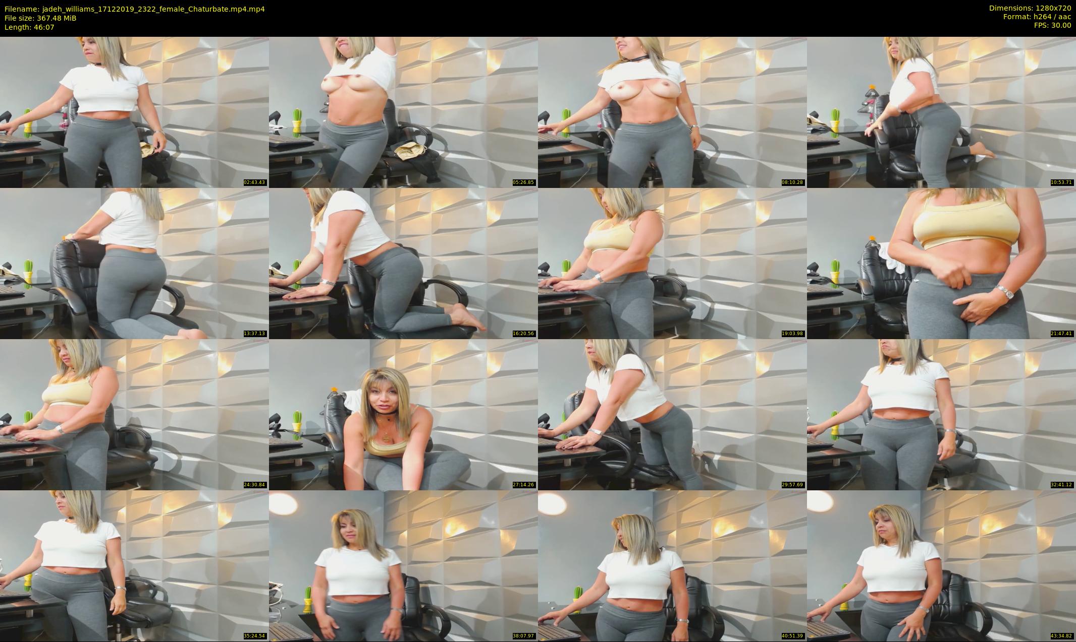 jadeh_williams — 47 minute Chaturbate female cam show recording, 720p, Dec 17, 2019