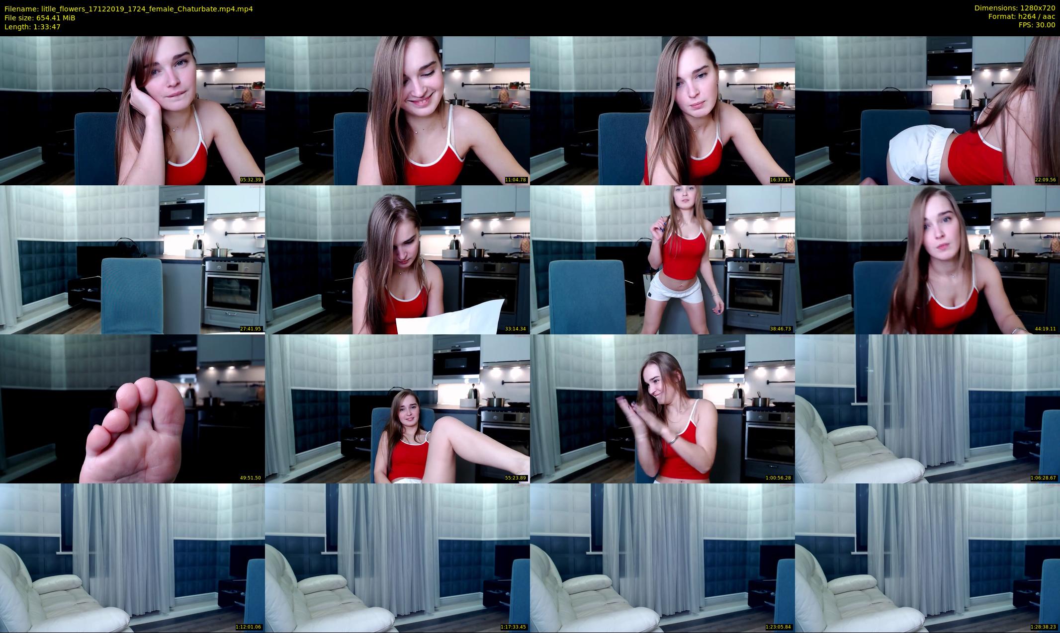 litlle_flowers — 94 minute Chaturbate female cam show recording, 720p, Dec 17, 2019