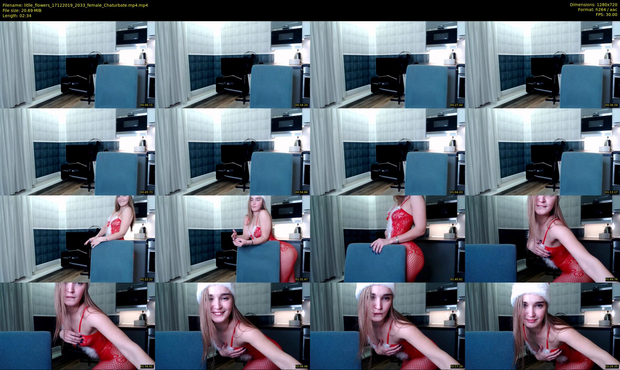 litlle_flowers — 3 minute Chaturbate female cam show recording, 720p, Dec 17, 2019