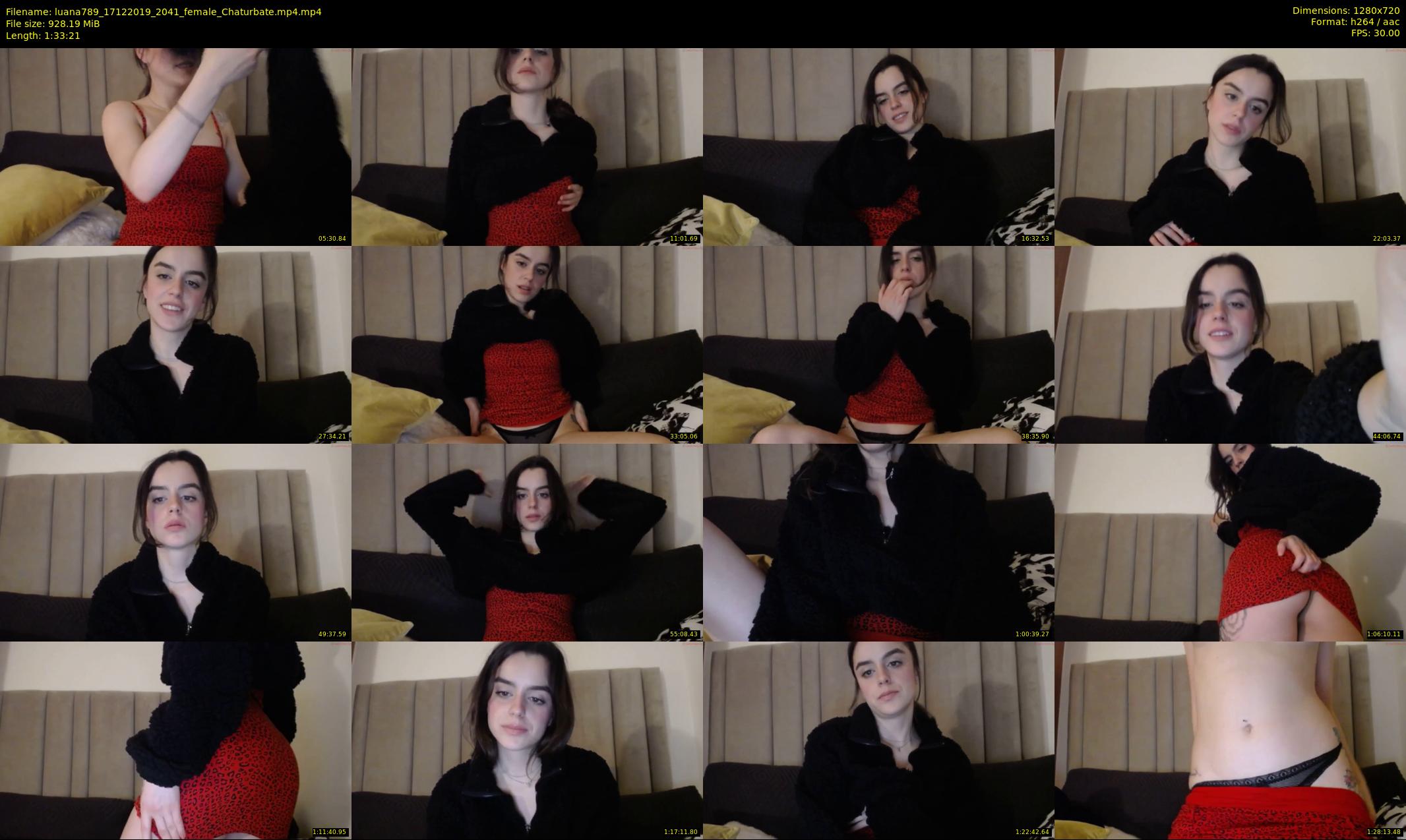 luana789 — 94 minute Chaturbate female cam show recording, 720p, Dec 17, 2019