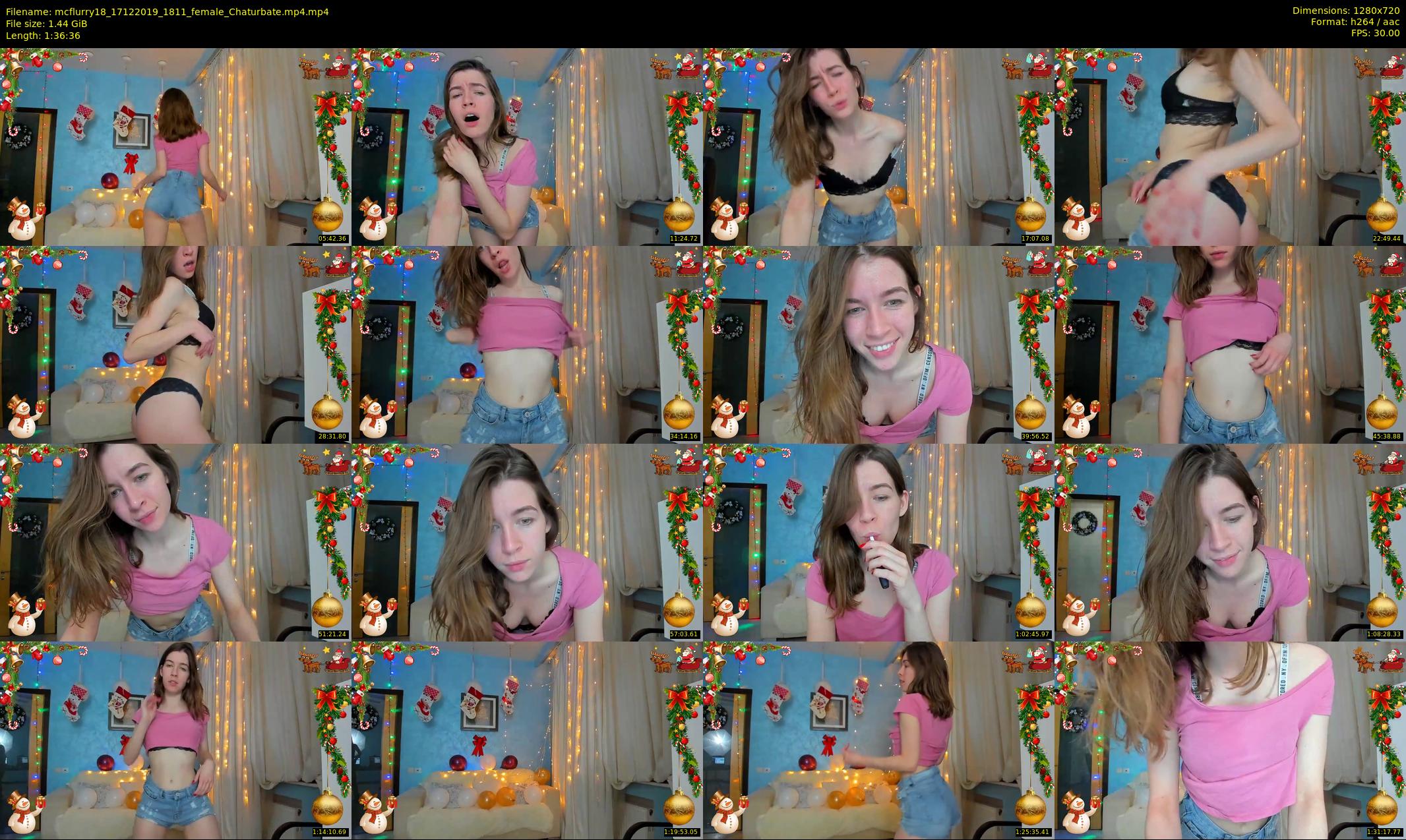 mcflurry18 — 97 minute Chaturbate female cam show recording, 720p, Dec 17, 2019