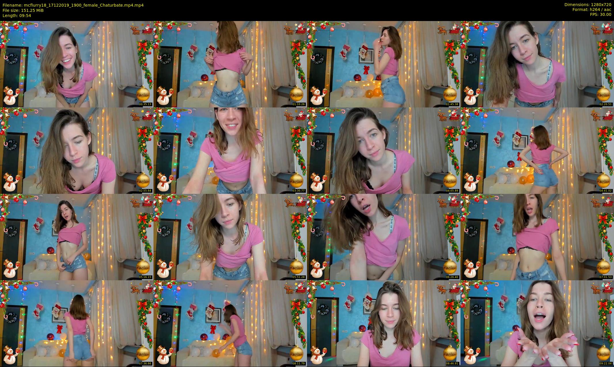 mcflurry18 — 10 minute Chaturbate female cam show recording, 720p, Dec 17, 2019