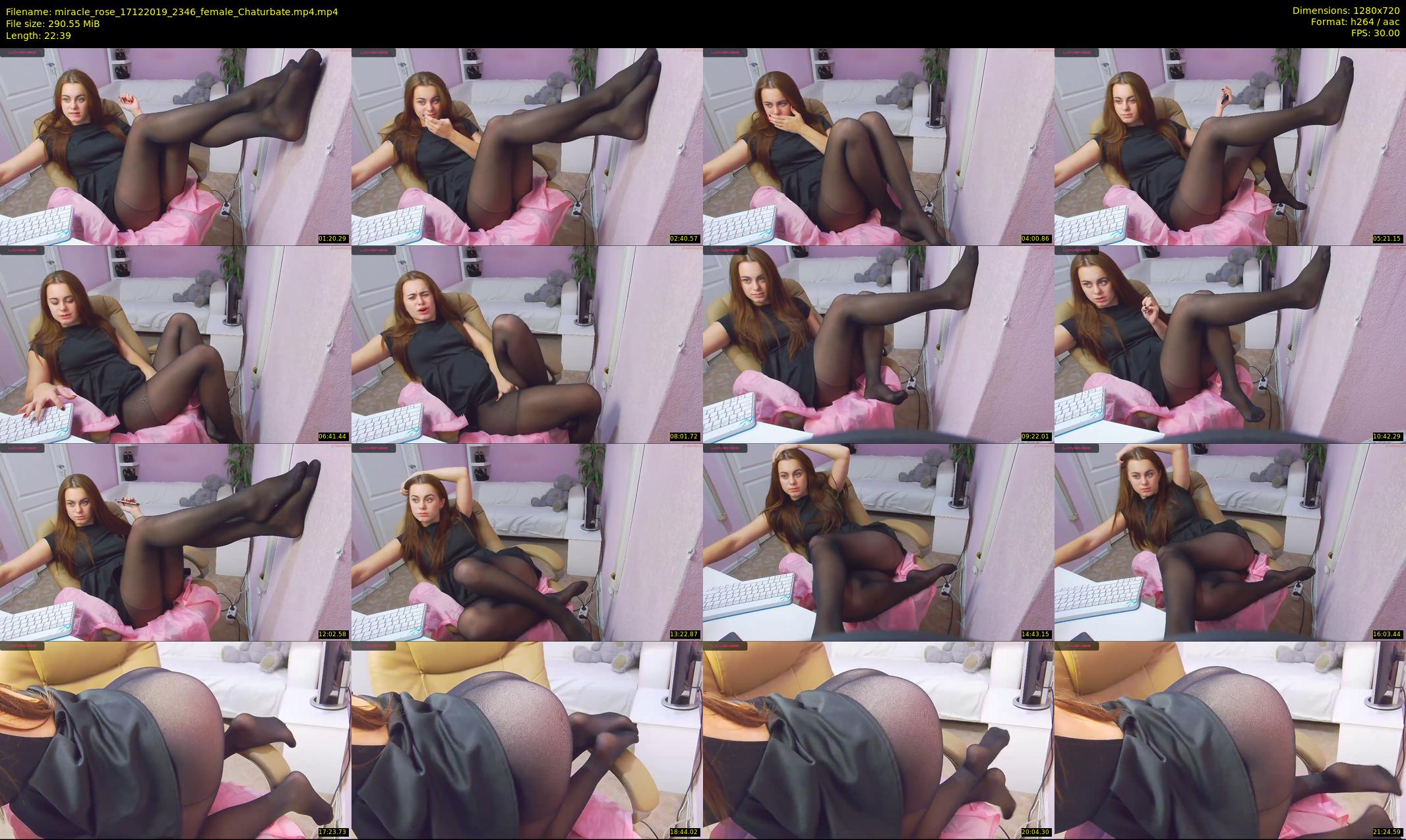 miracle_rose — 23 minute Chaturbate female cam show recording, 720p, Dec 17, 2019