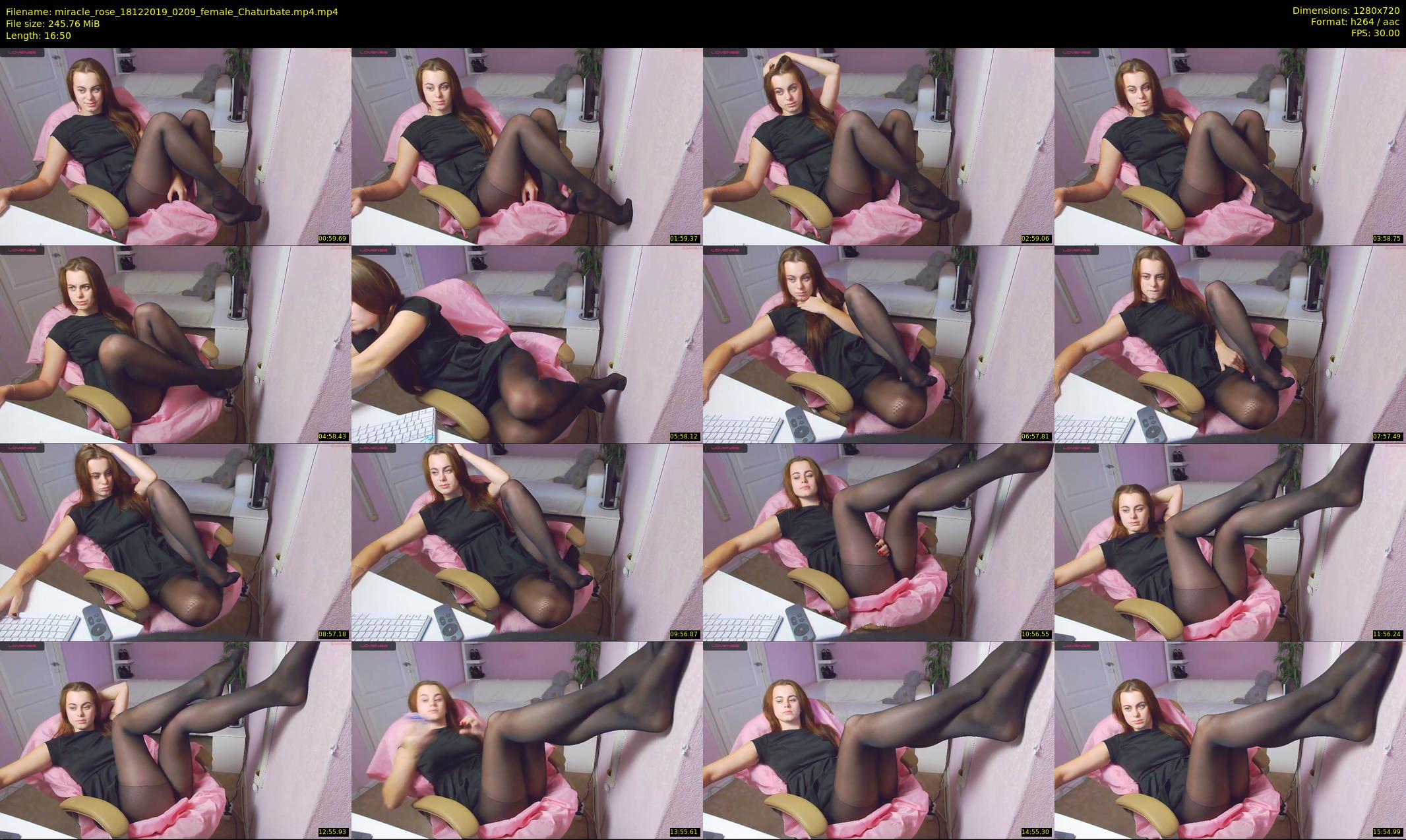 miracle_rose — 17 minute Chaturbate female cam show recording, 720p, Dec 18, 2019