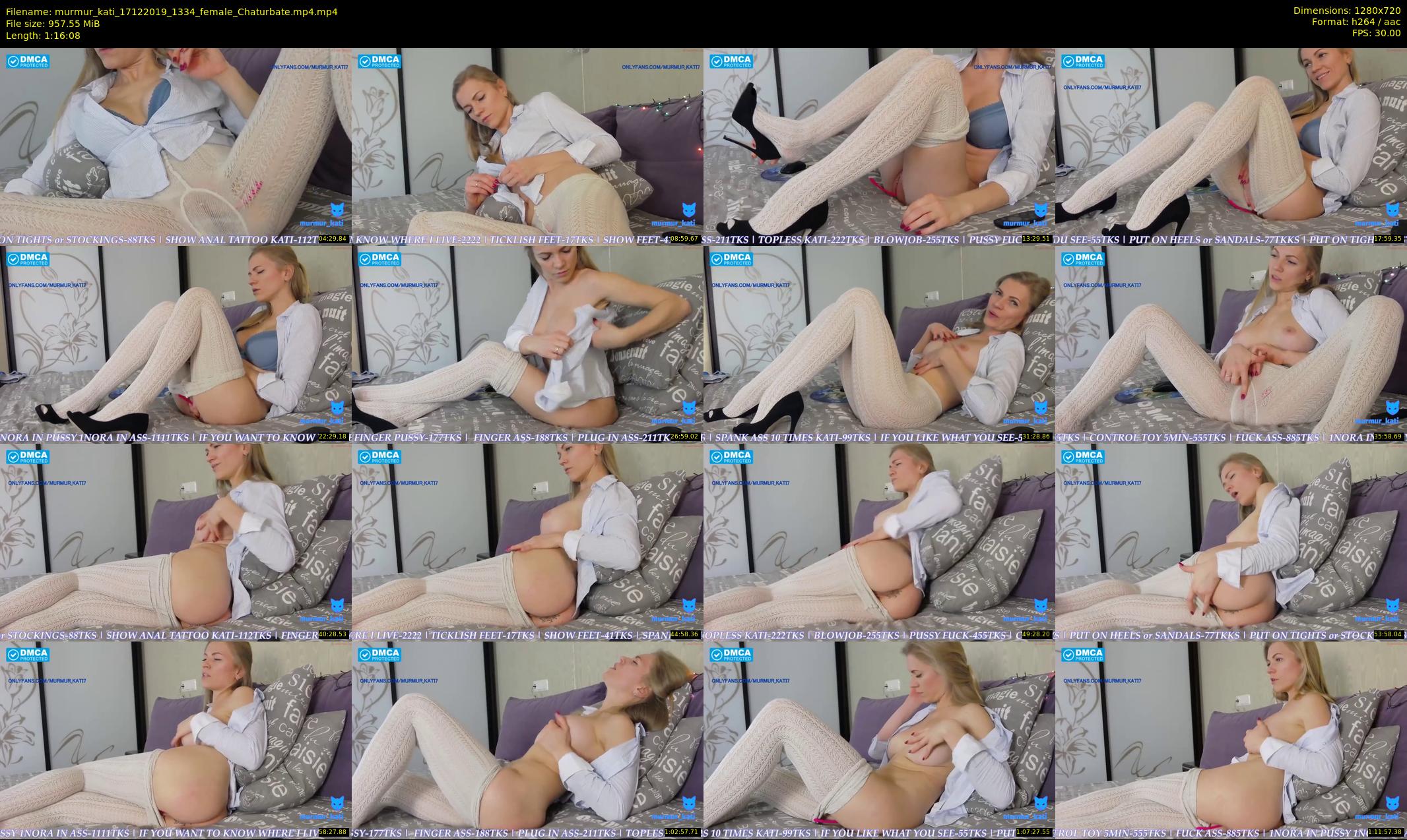 murmur_kati — 77 minute Chaturbate female cam show recording, 720p, Dec 17, 2019