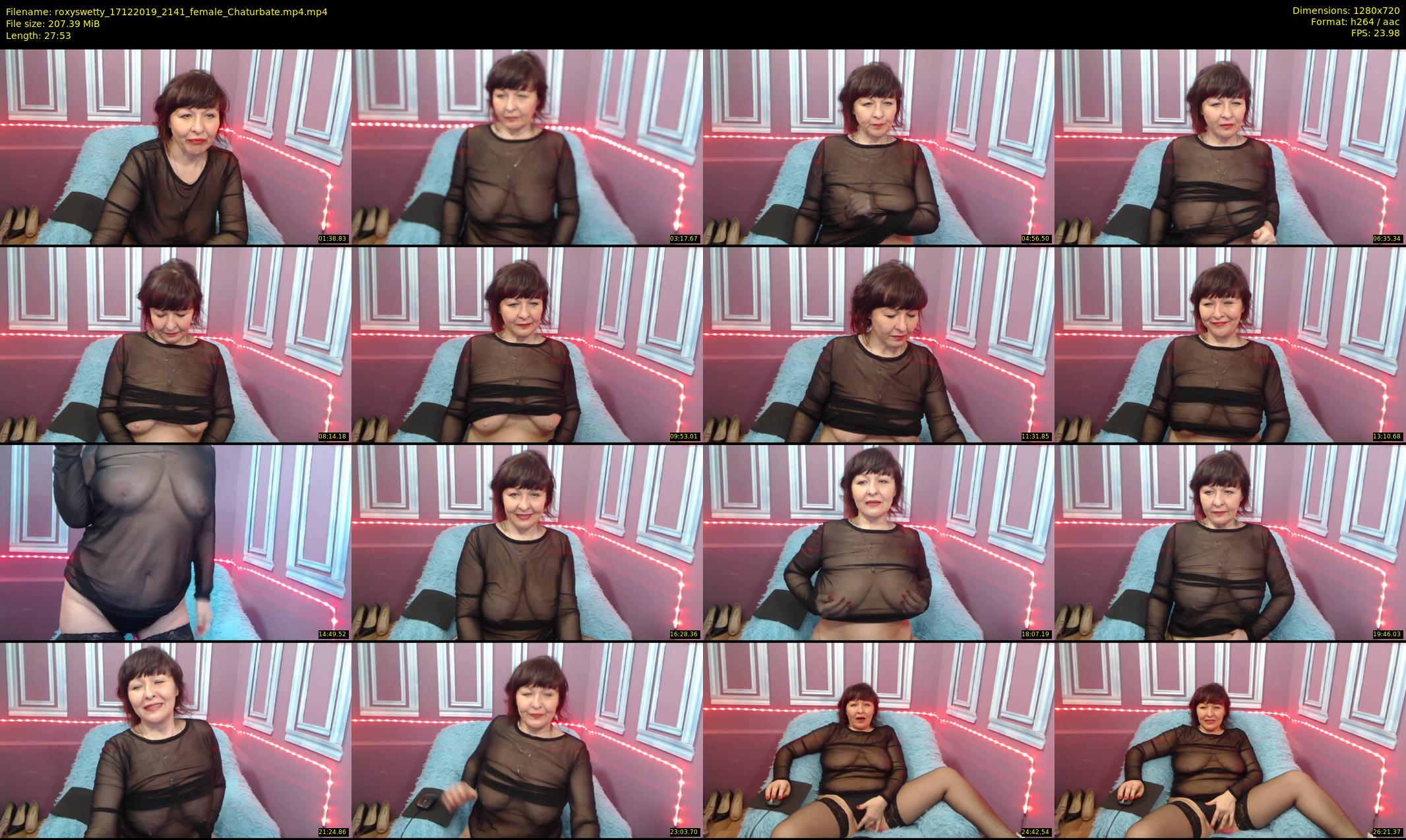 roxyswetty — 28 minute Chaturbate female cam show recording, 720p, Dec 17, 2019