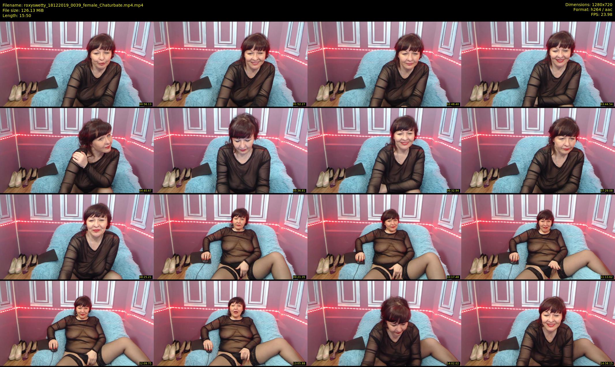 roxyswetty — 16 minute Chaturbate female cam show recording, 720p, Dec 18, 2019