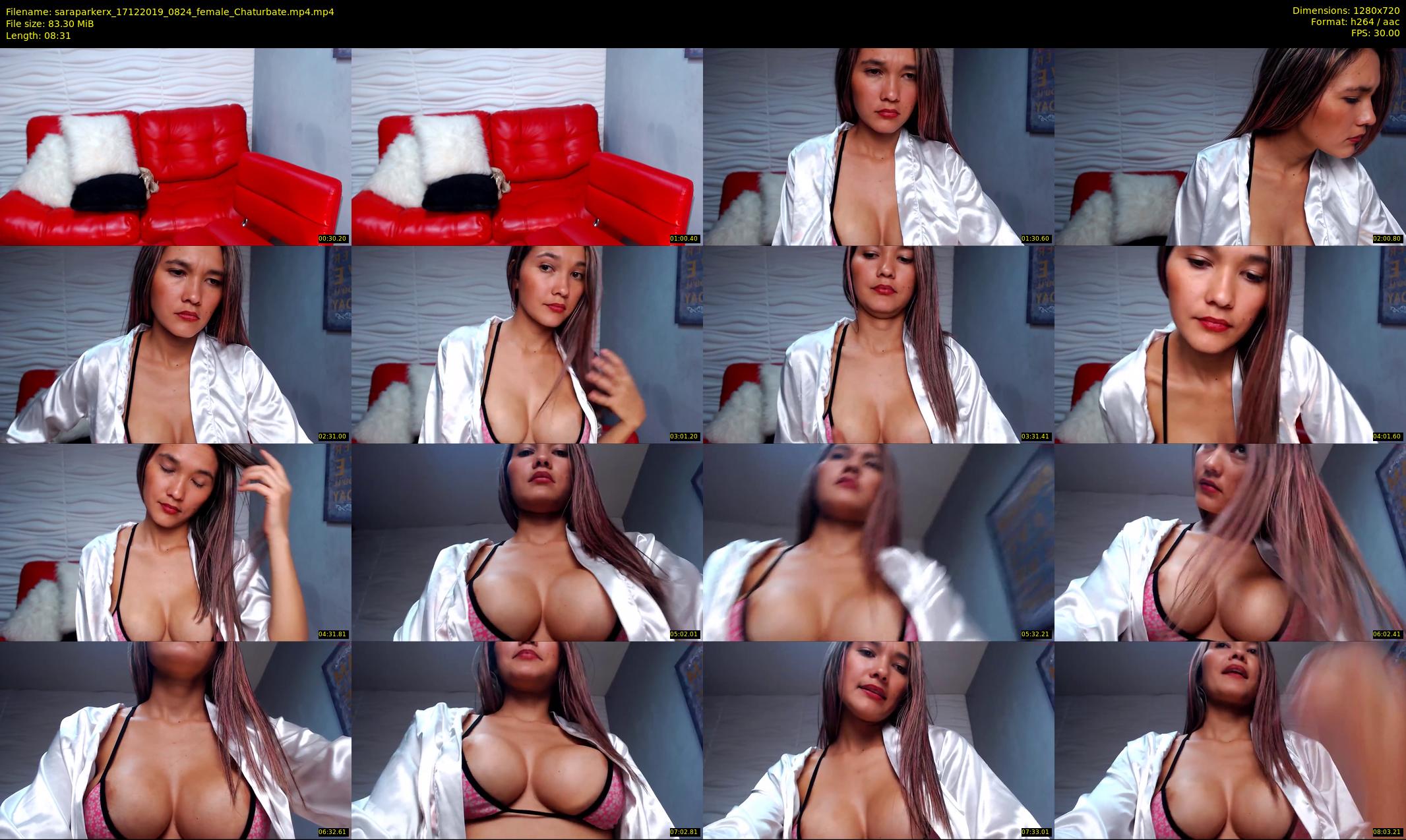 saraparkerx — 9 minute Chaturbate female cam show recording, 720p, Dec 17, 2019