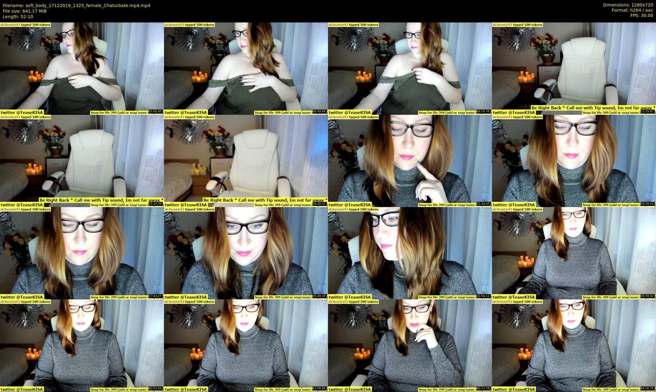 soft_body — 53 minute Chaturbate female cam show recording, 720p, Dec 17, 2019