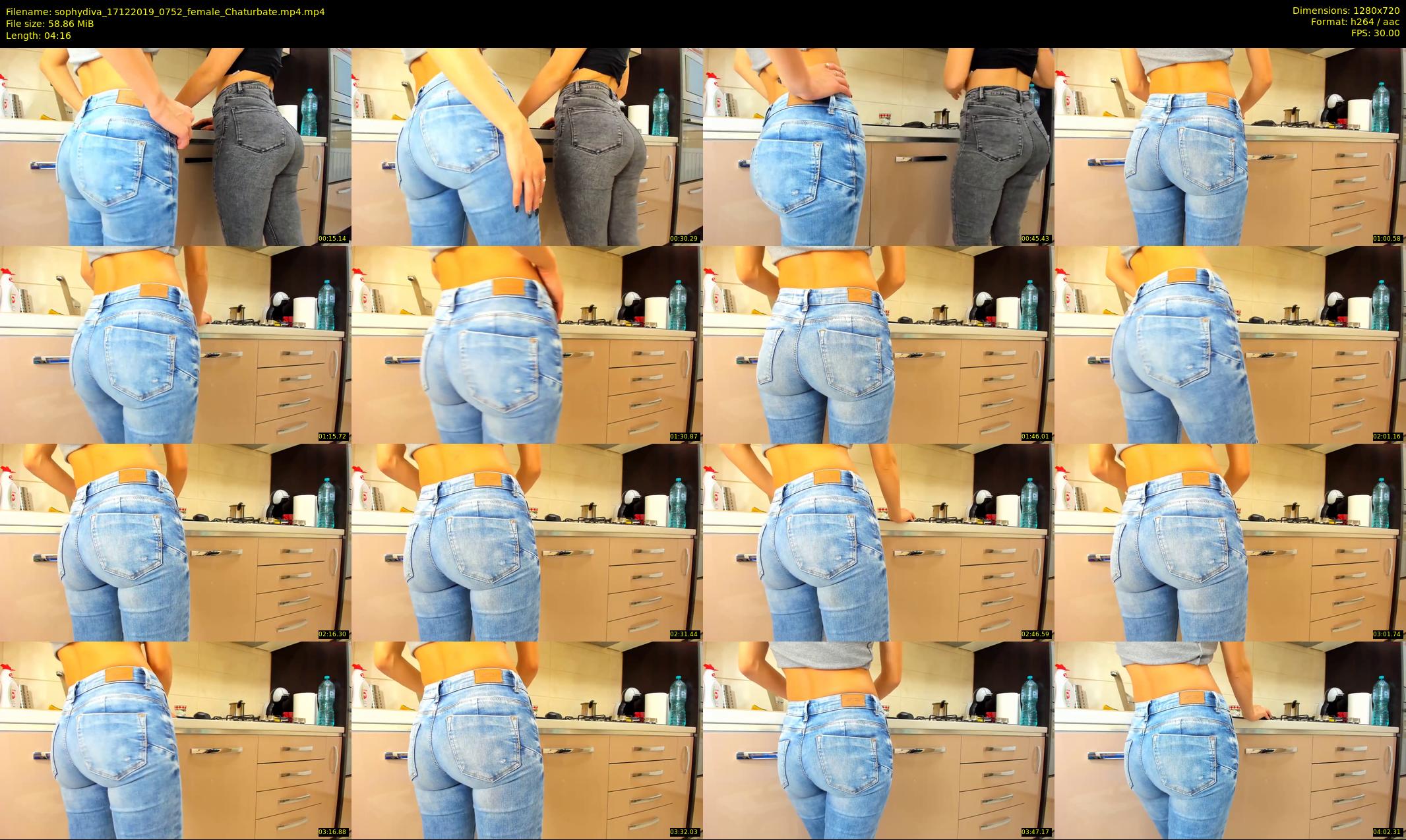 sophydiva — 5 minute Chaturbate female cam show recording, 720p, Dec 17, 2019
