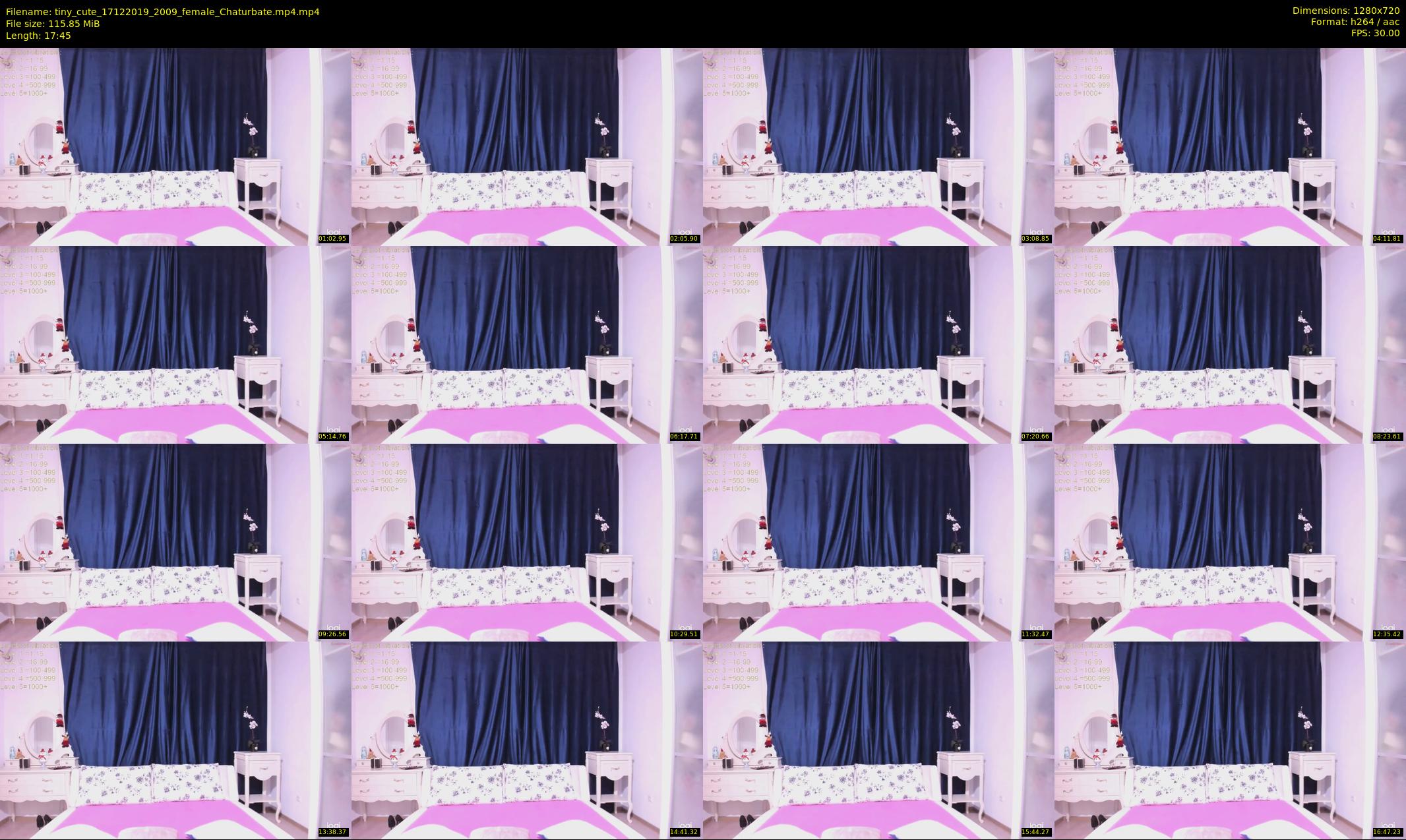 tiny_cute — 18 minute Chaturbate female cam show recording, 720p, Dec 17, 2019