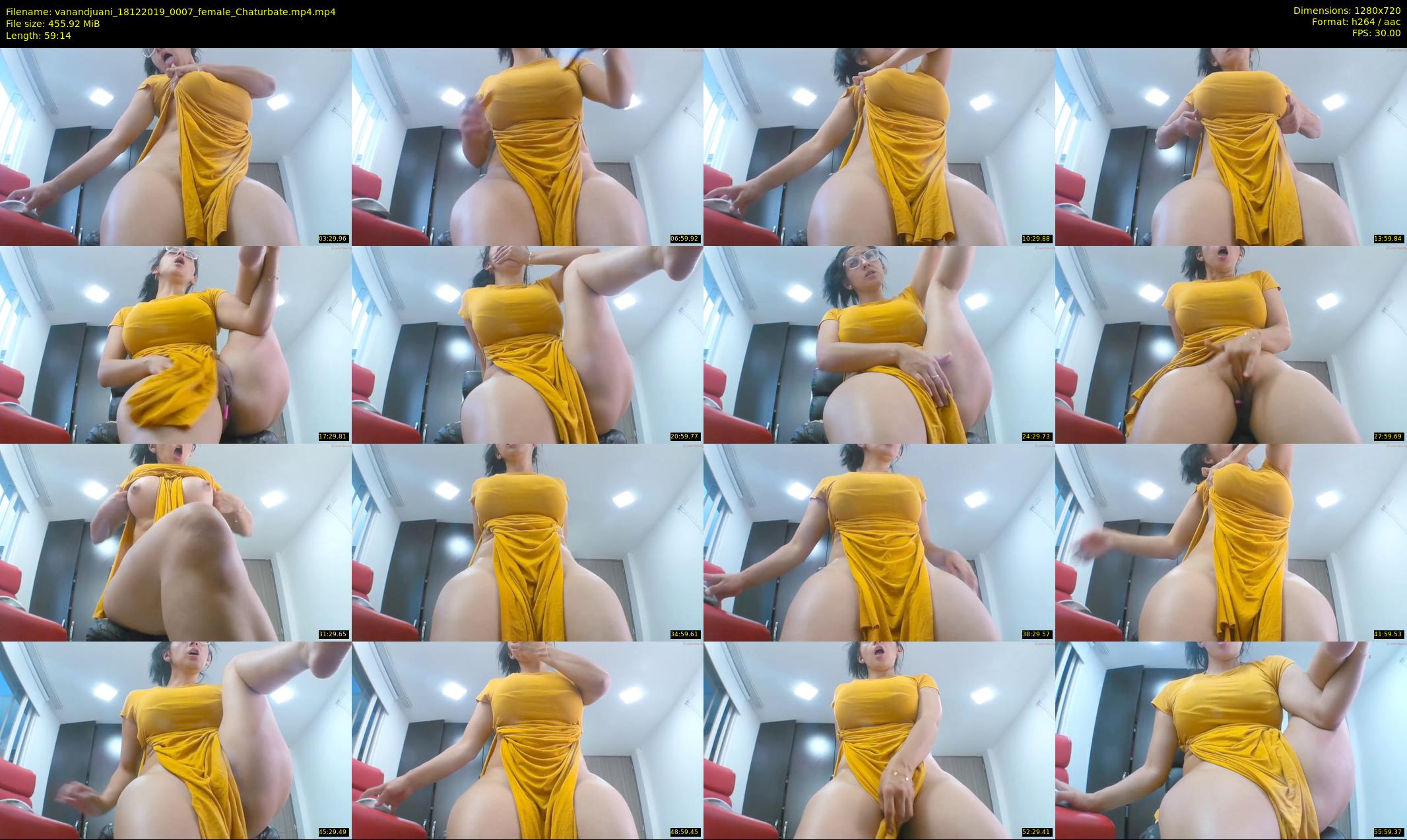 vanandjuani — 60 minute Chaturbate female cam show recording, 720p, Dec 18, 2019