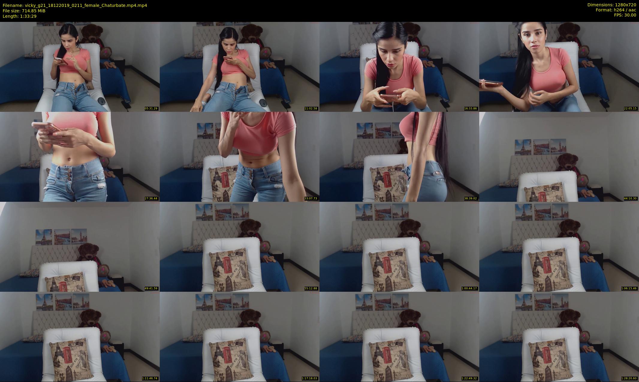 vicky_g21 — 94 minute Chaturbate female cam show recording, 720p, Dec 18, 2019
