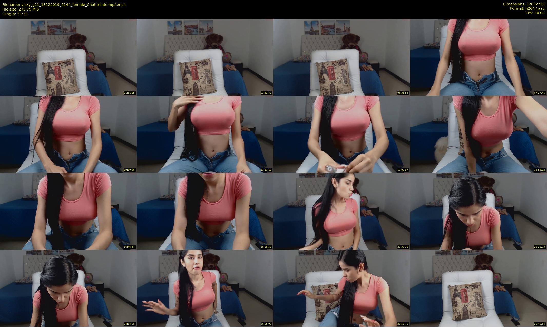 vicky_g21 — 32 minute Chaturbate female cam show recording, 720p, Dec 18, 2019
